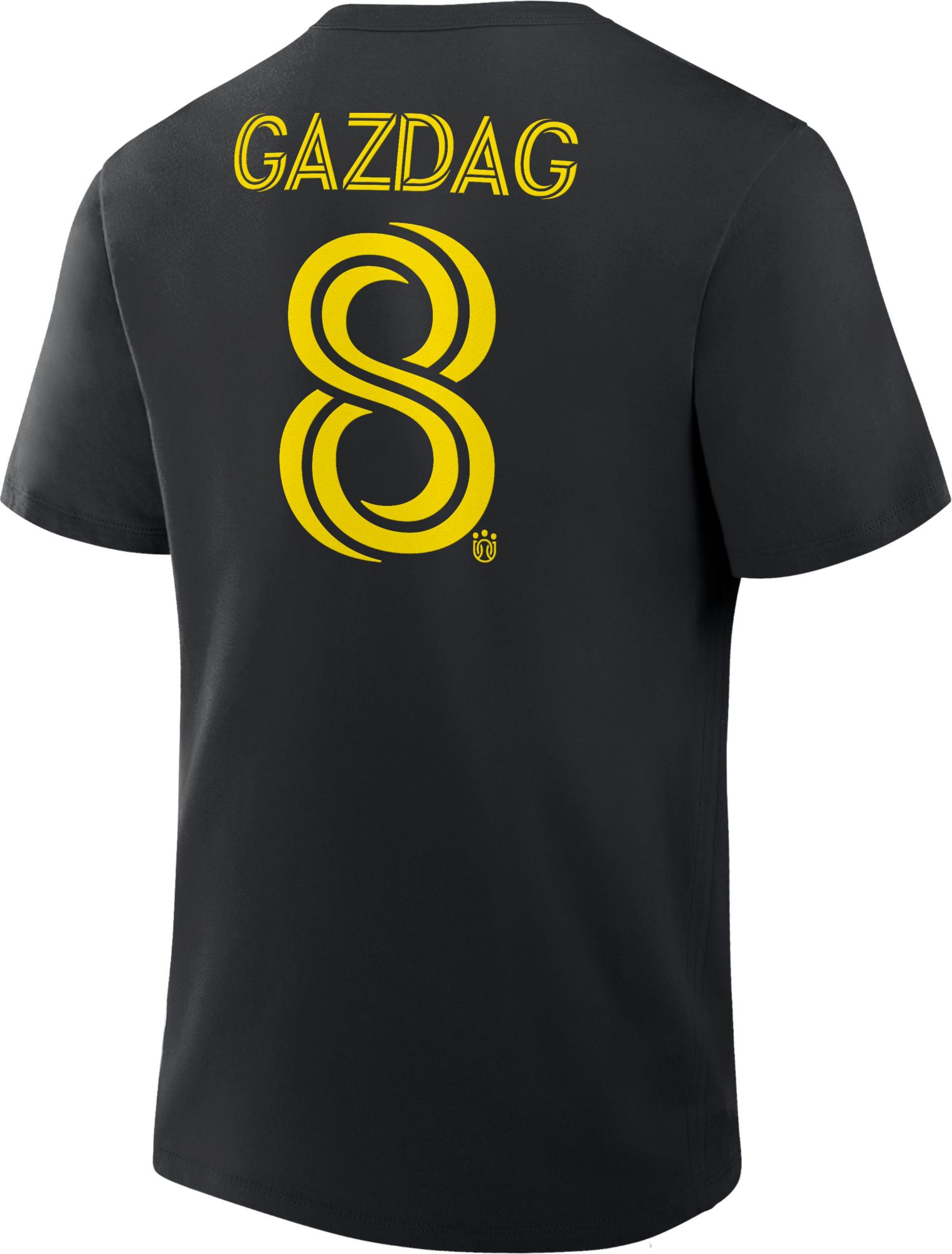 MLS Men's Columbus Crew Dániel Gazdag #8 Black T-Shirt product image