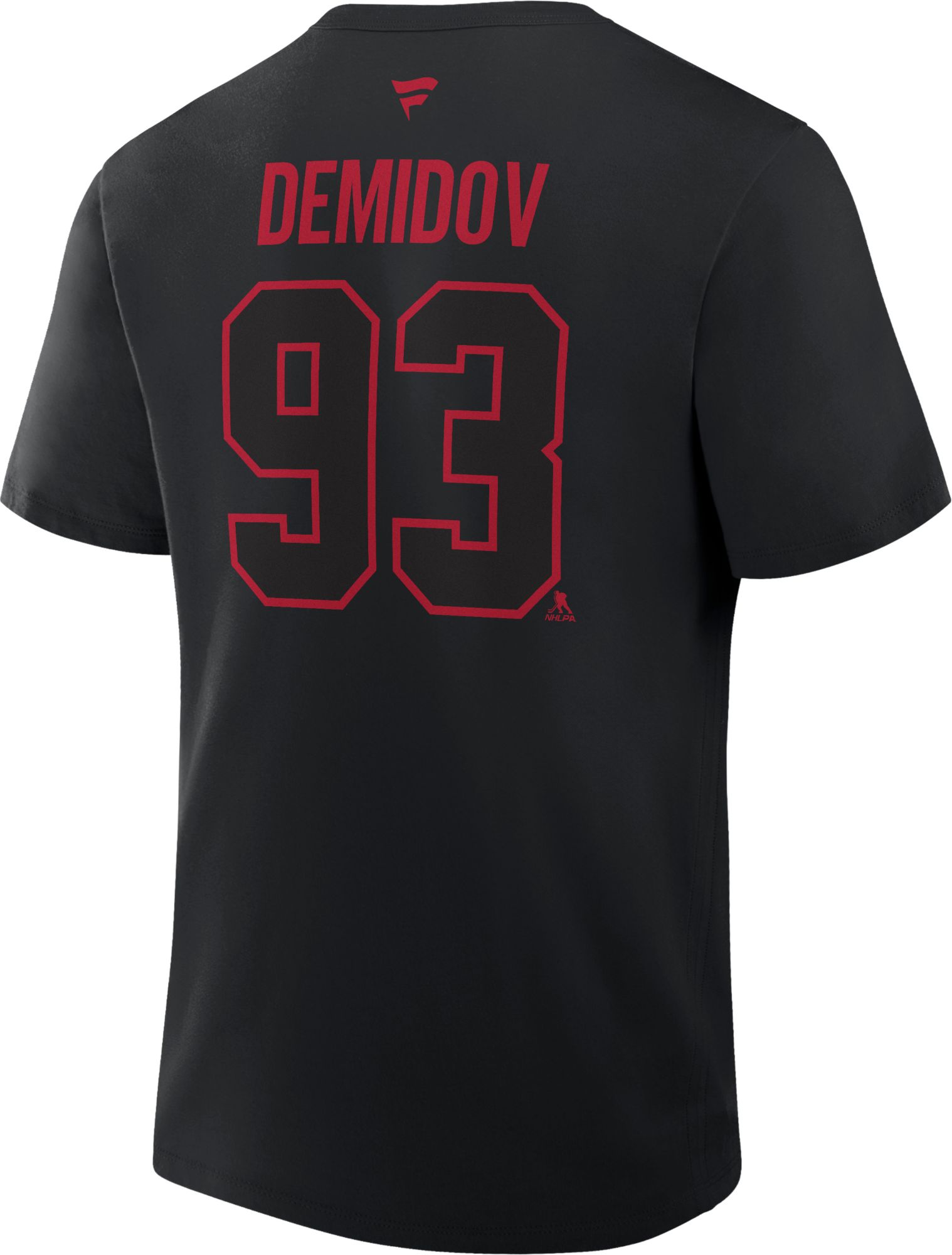 NHL Men's Montreal Canadiens Ivan Demidov #93 Black T-Shirt product image
