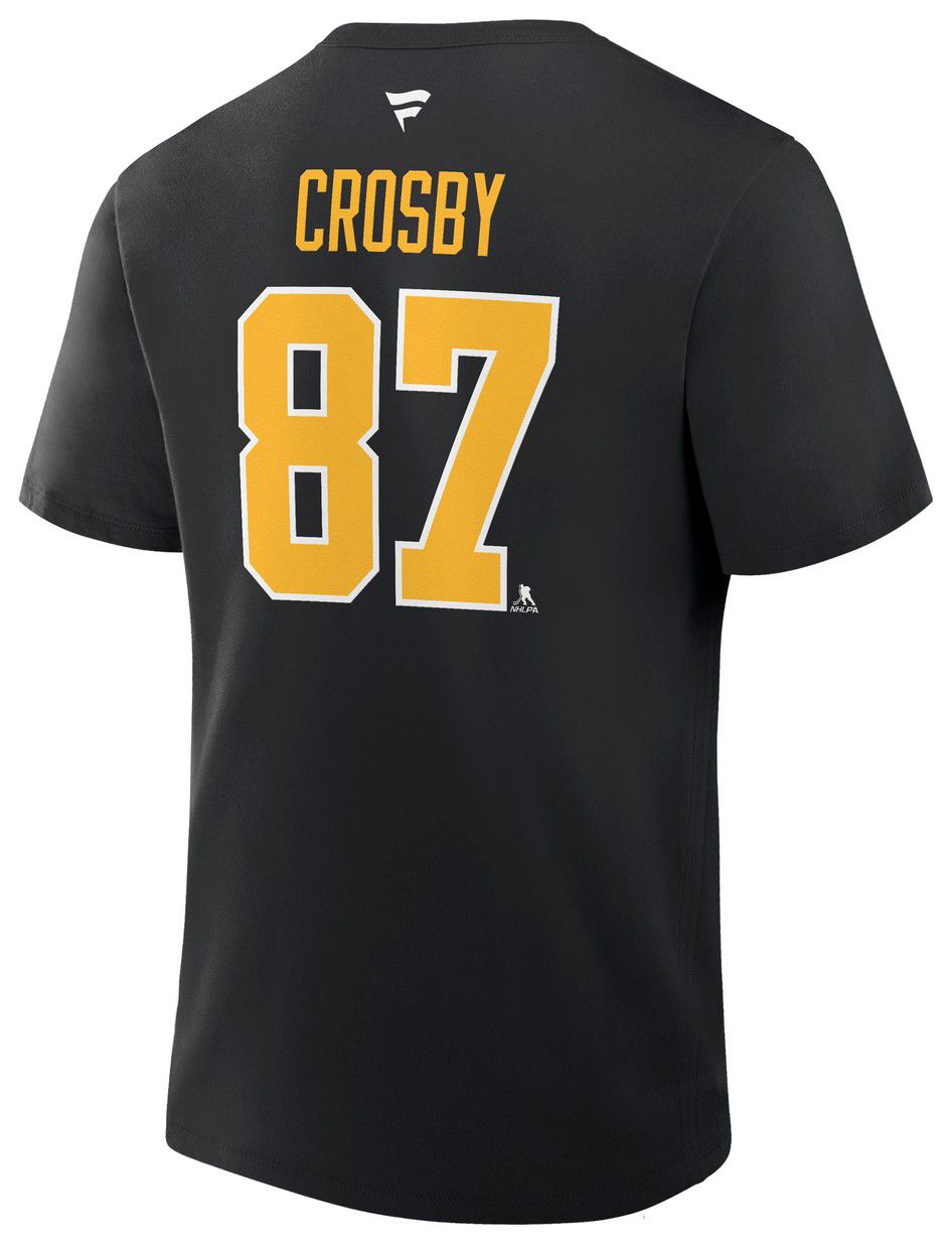 NHL Men's Pittsburgh Penguins Sidney Crosby #87 Black T-Shirt product image
