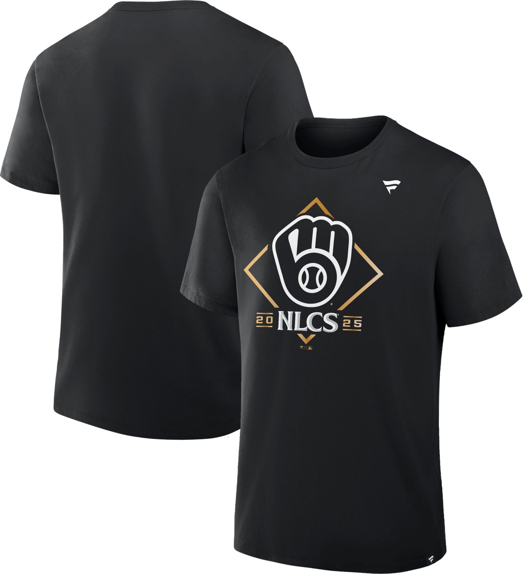 MLB Men's Milwaukee Brewers 2025 Division Series Champions Locker Room T-Shirt product image