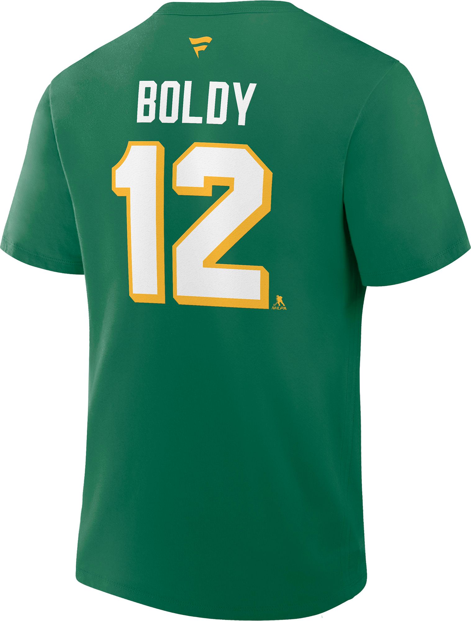 NHL Men's Minnesota Wild Kelly Green Matt Boldy #12 T-Shirt product image