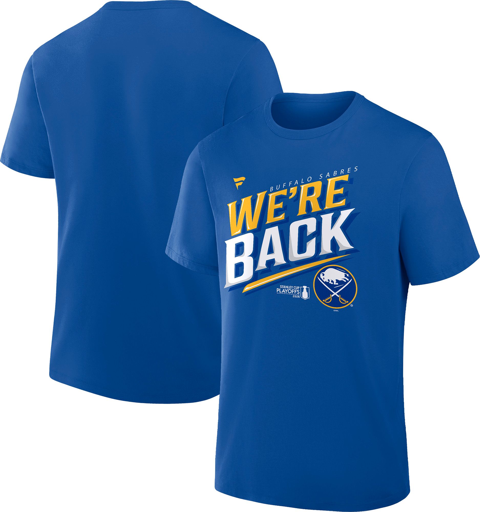 NHL Adult Buffalo Sabres 2026 Playoffs 'We're Back' T-Shirt product image