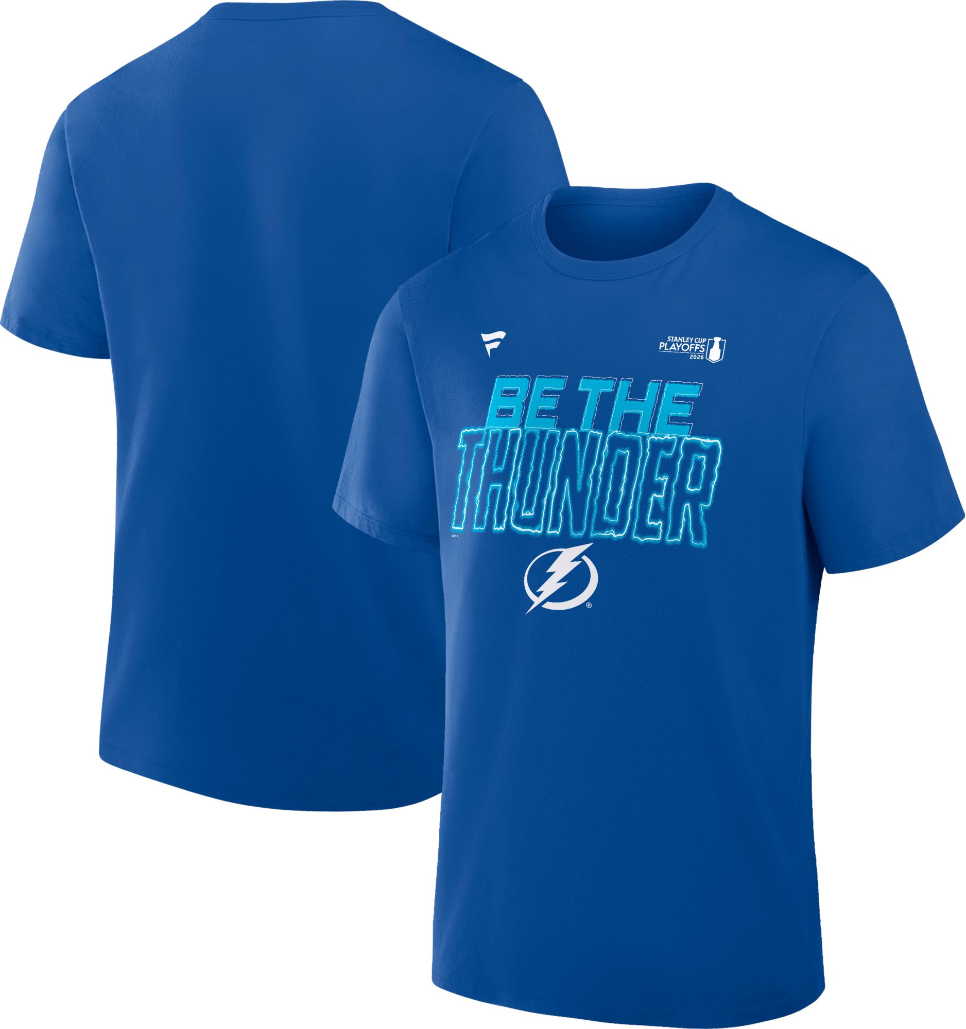 NHL Adult Tampa Bay Lightning 2026 Playoffs 'Be the Thunder' T-Shirt product image