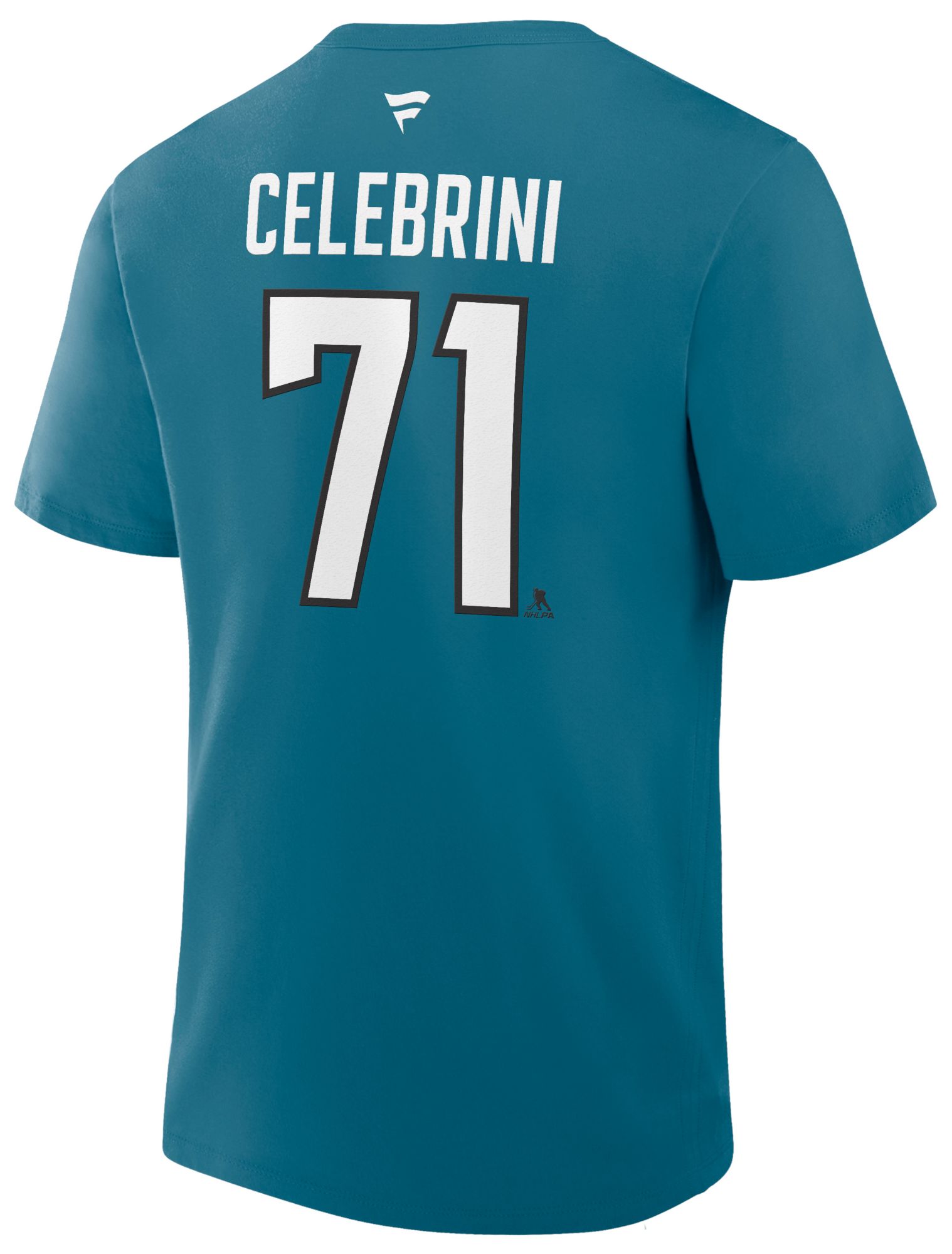 NHL Men's San Jose Sharks Macklin Celebrini #71 T-Shirt product image