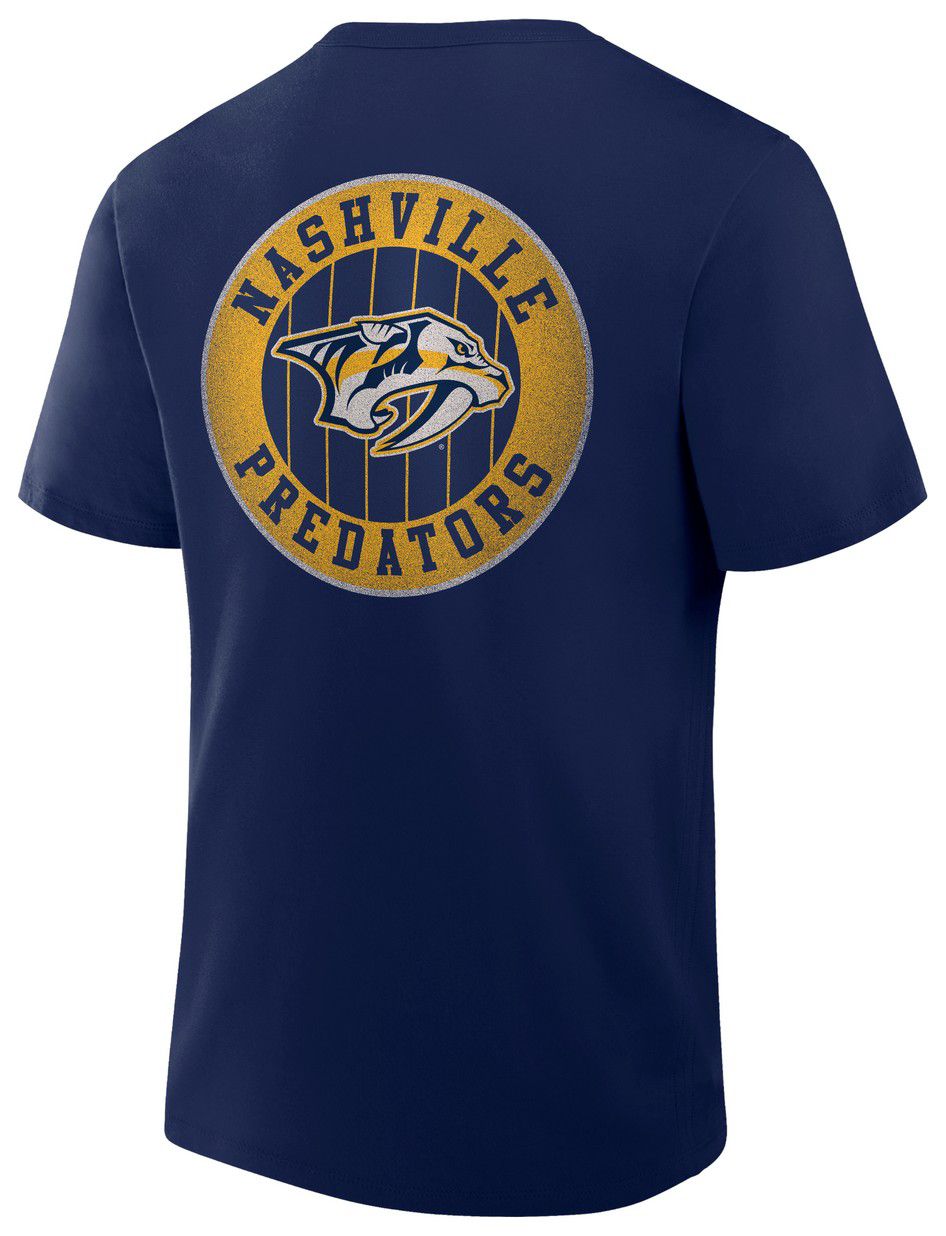 NHL Men's Nashville Predators Navy Legacy Short Sleeve T-Shirt product image