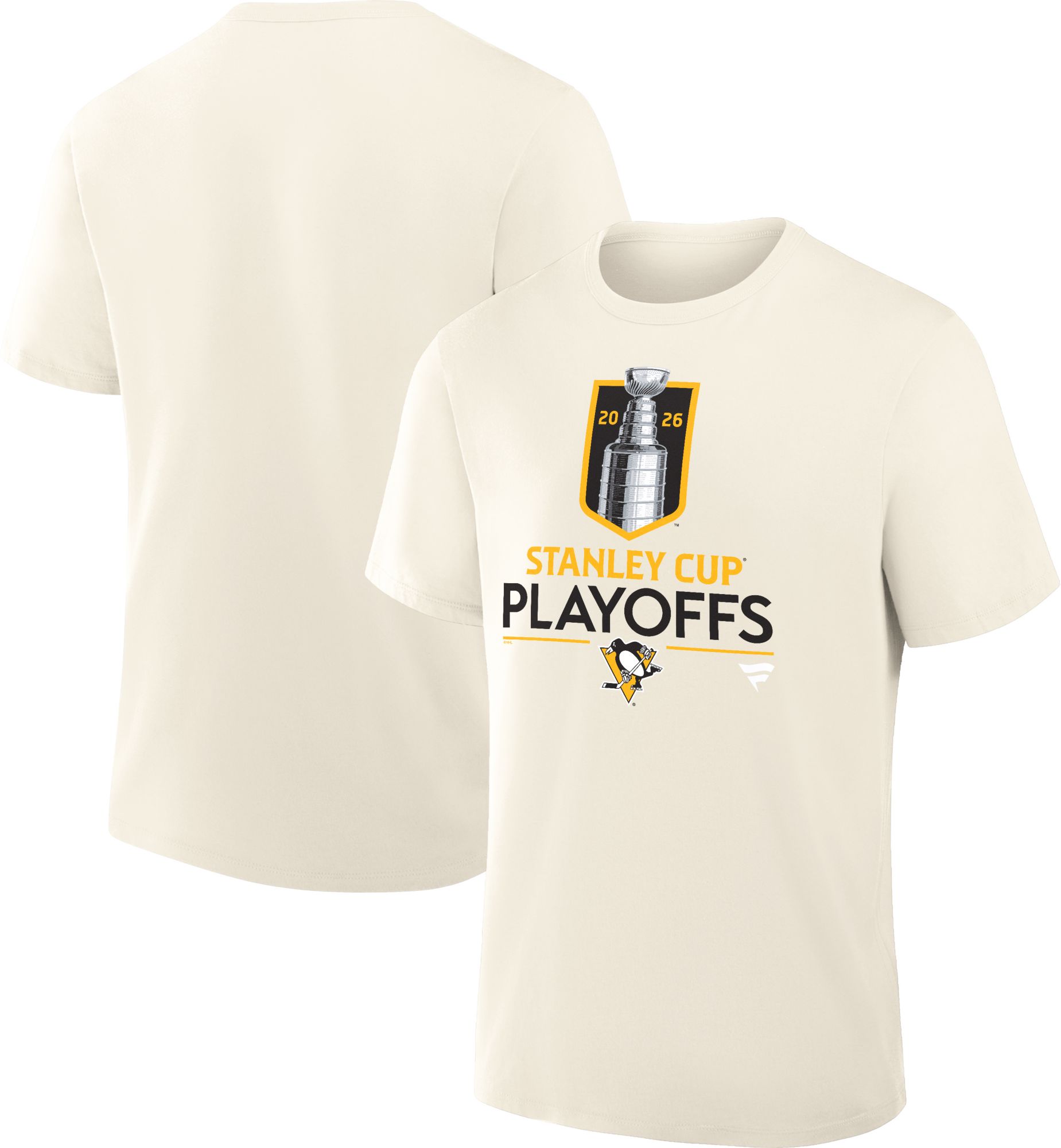 NHL Adult Pittsburgh Penguins 2026 Playoffs Tan T-Shirt product image