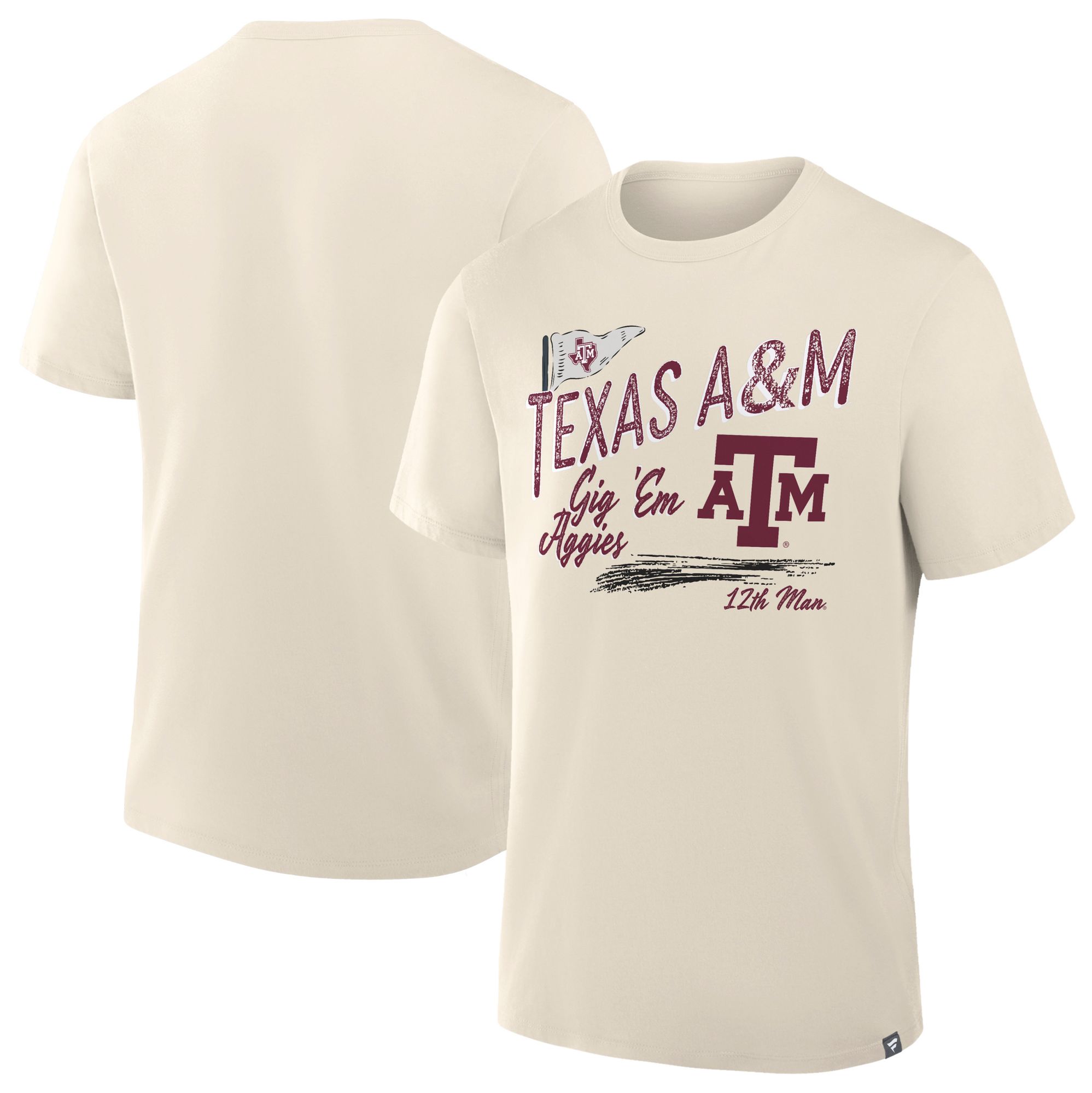 NCAA Men's Texas A&M Aggies Khaki Fearless Drive T-Shirt product image