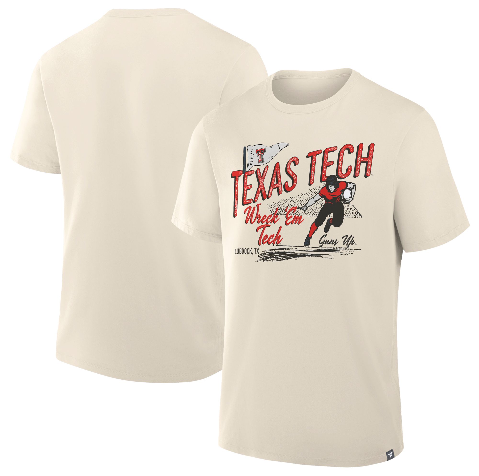 NCAA Men's Texas Tech Red Raiders Khaki Fearless Drive T-Shirt product image
