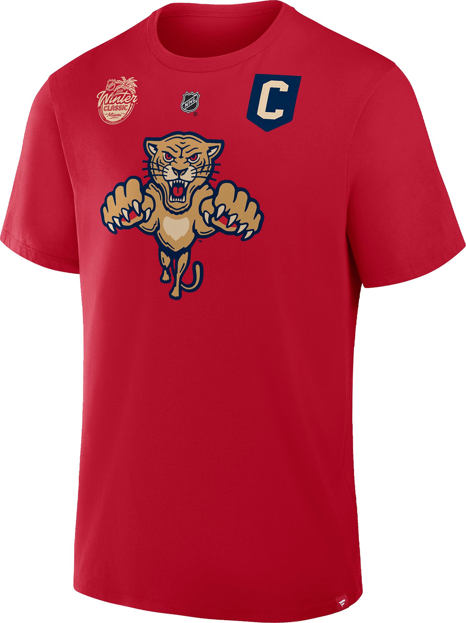 Fanatics Men's Florida Panthers Aleksander Barkov #16 Red T-Shirt product image