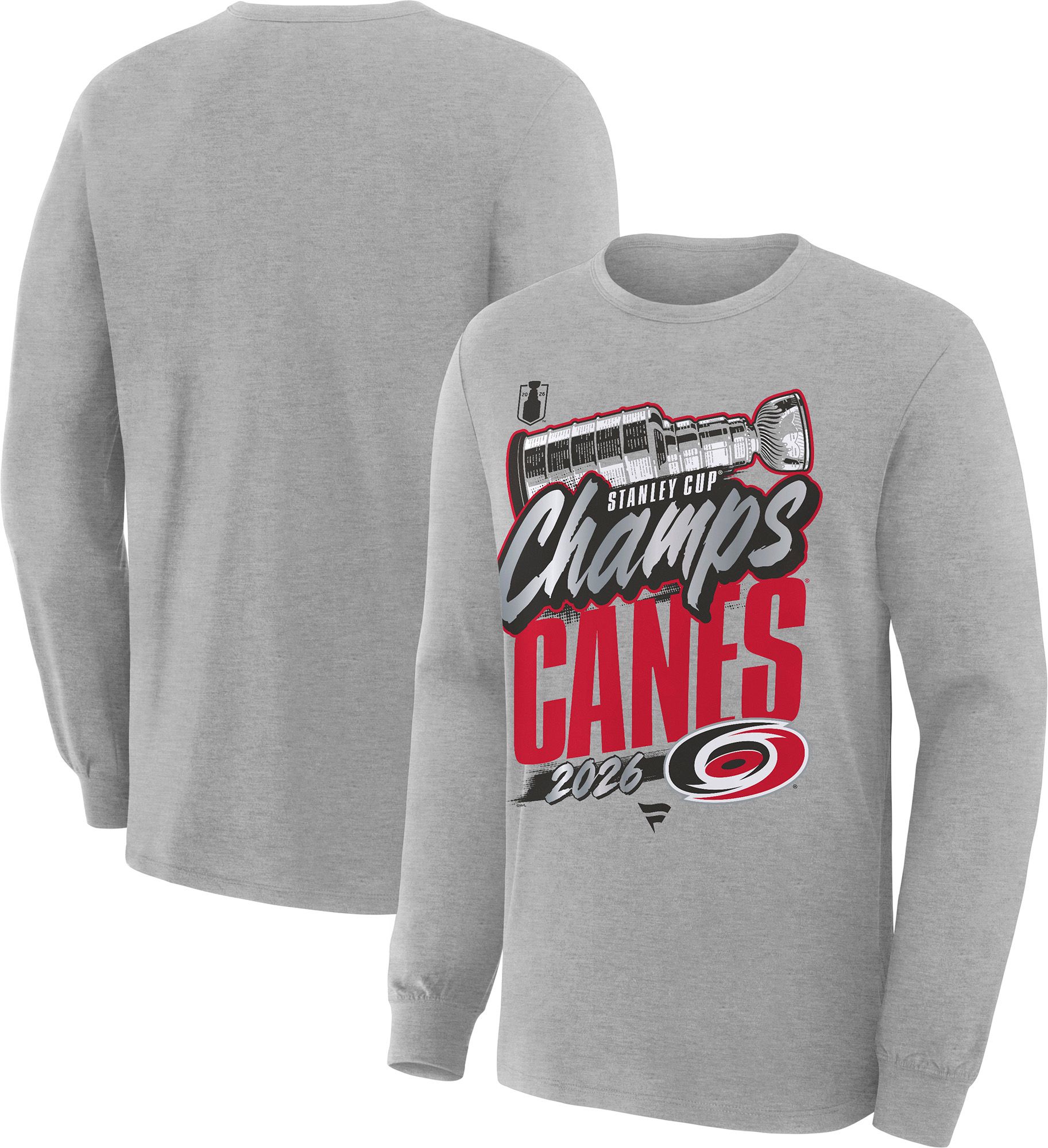 NHL Adult Carolina Hurricanes 2026 Stanley Cup Champions Locker Room Long Sleeve T-Shirt product image