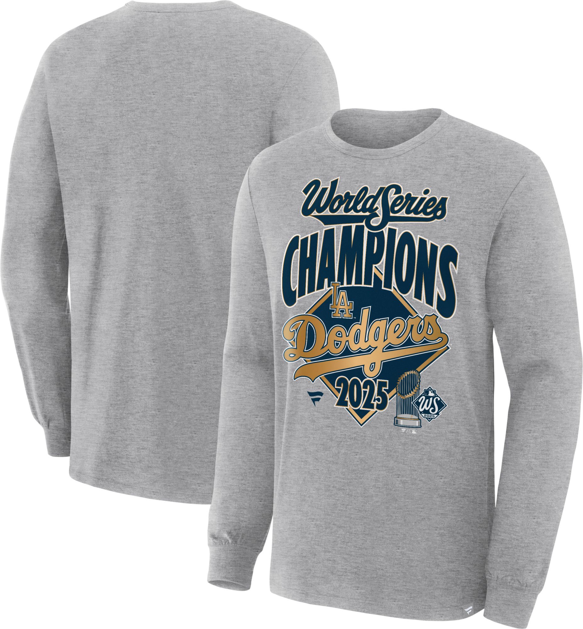 MLB Team Apparel Adult Los Angeles Dodgers 2025 World Series Champions Locker Room Long Sleeve T-Shirt product image