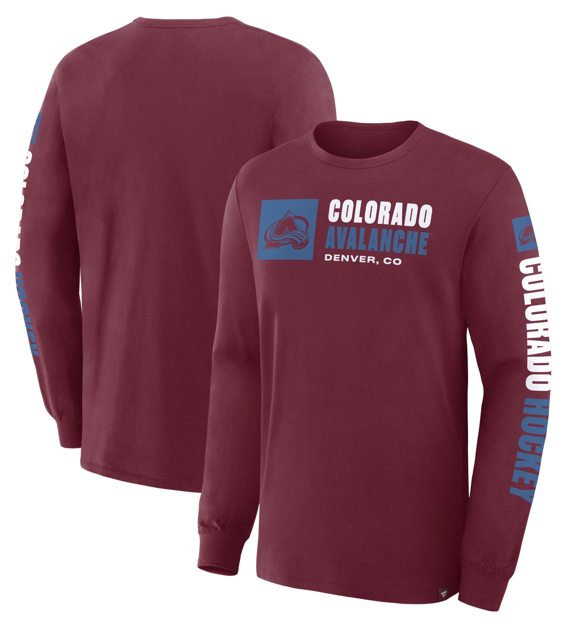 NHL Men's Colorado Avalanche Maroon Legacy Long Sleeve T-Shirt product image