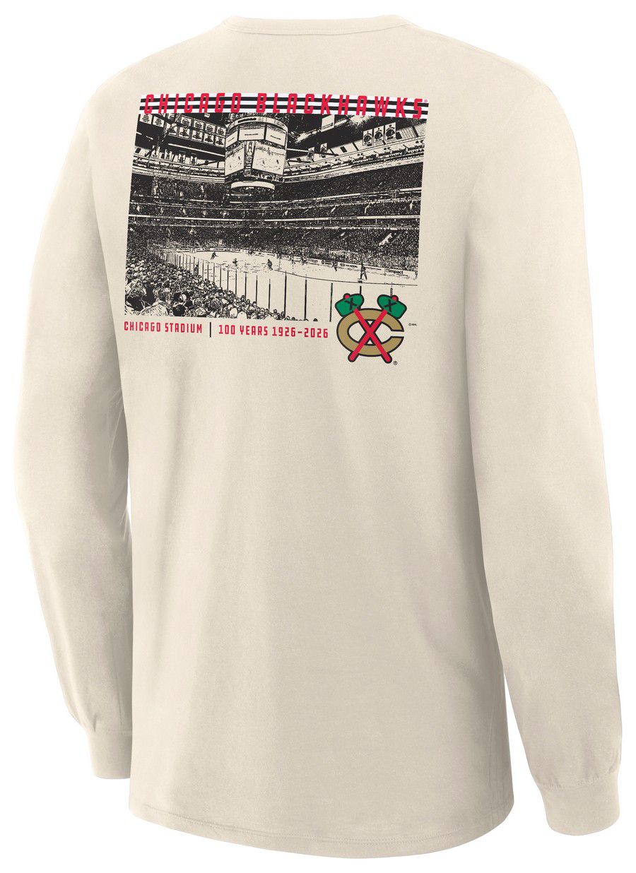NHL Men's Chicago Blackhawks TurtleDove Reminisce Long Sleeve T-Shirt product image