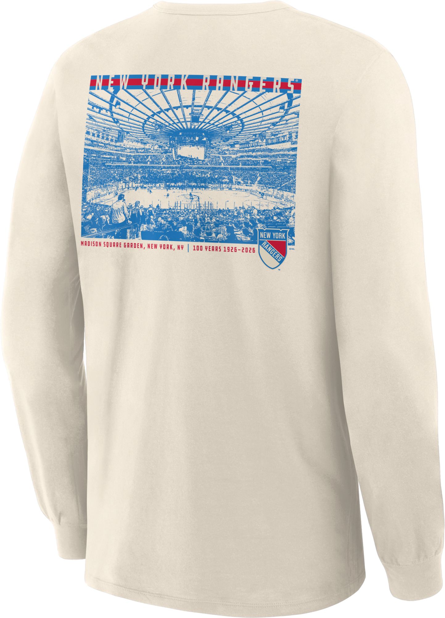 NHL Men's New York Rangers Centennial TurtleDove Reminisce Long Sleeve T-Shirt product image