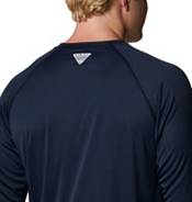 Columbia Men's Michigan Wolverines Navy Blue Terminal Tackle Long Sleeve T-Shirt product image