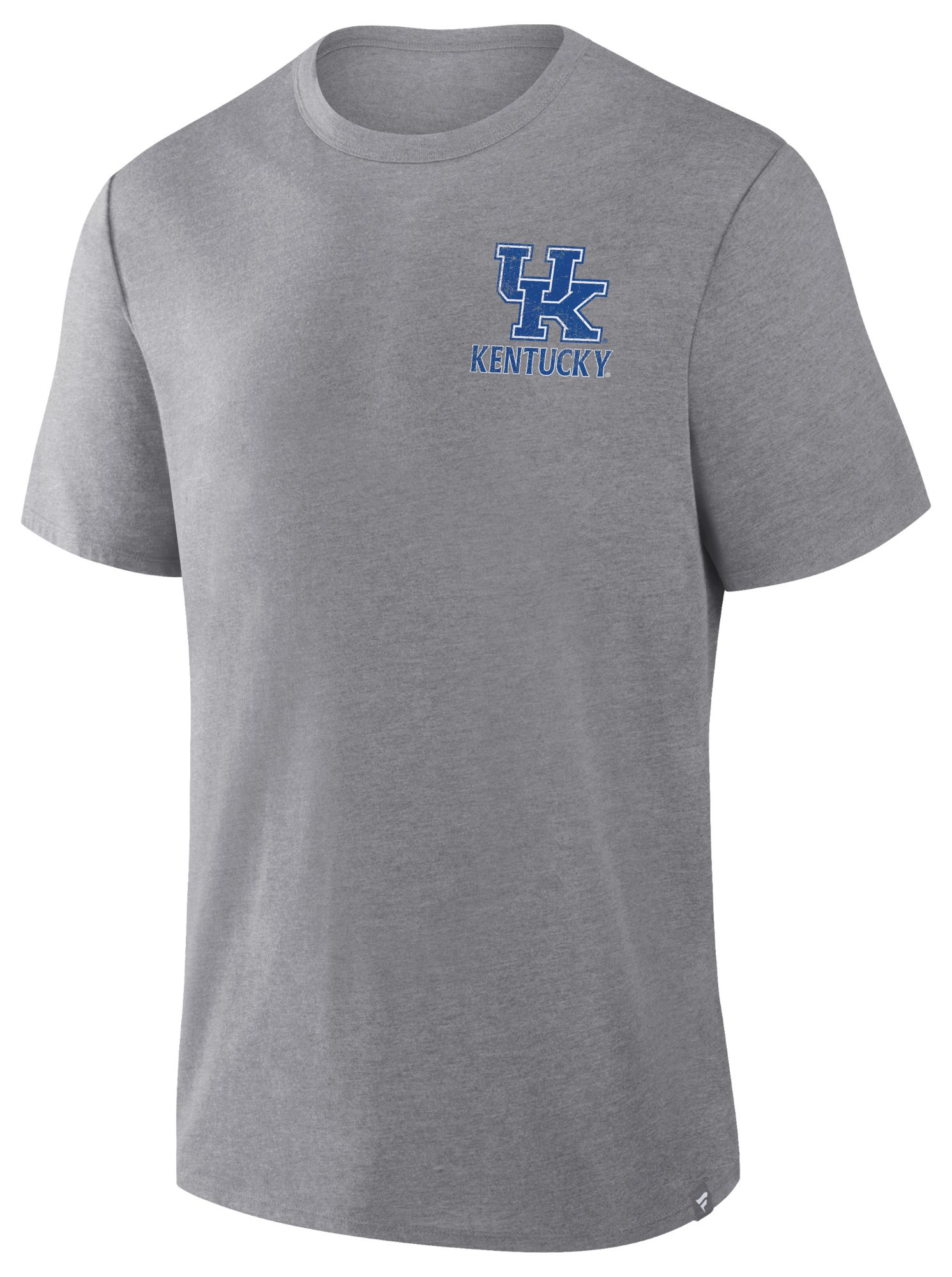 NCAA Men's Kentucky Wildcats Athletic Gray Heather Triblend State T-Shirt product image