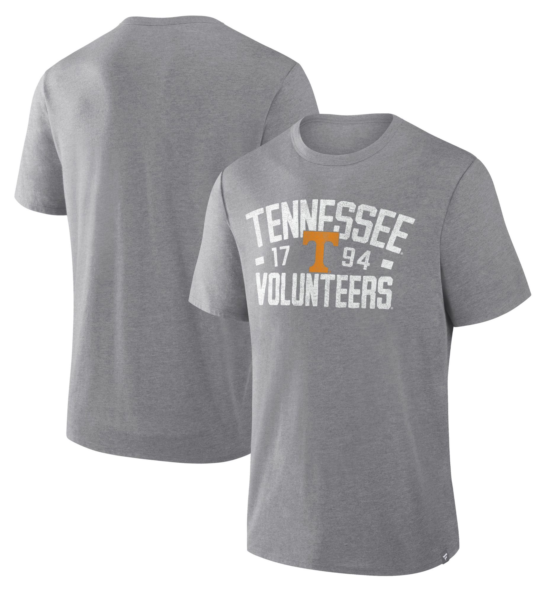 Fanatics Men's Tennessee Volunteers Athletic Gray Heather Heritage First Tri-Blend T-Shirt product image