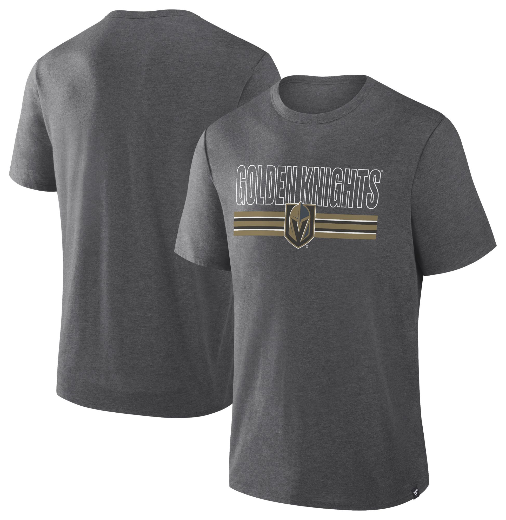 NHL Men's Las Vegas Knights Grey Triblend Short Sleeve T-Shirt product image