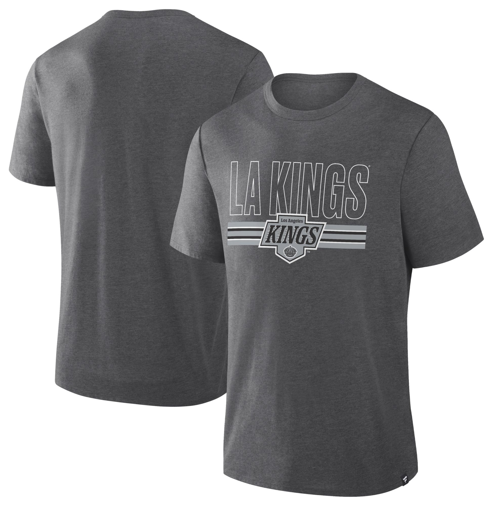 NHL Men's Los Angeles Kings Grey Triblend Short Sleeve T-Shirt product image