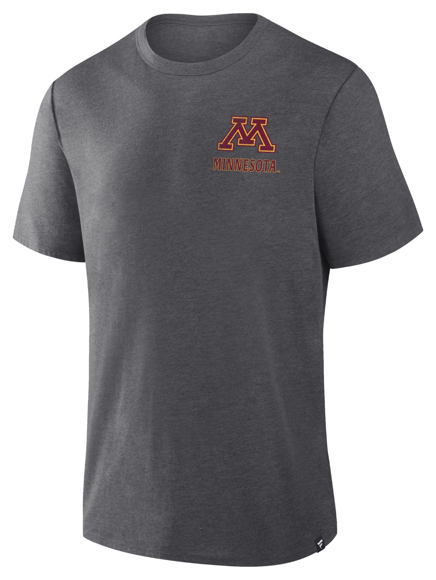 NCAA Men's Minnesota Golden Gophers Charcoal Heather Triblend State T-Shirt product image