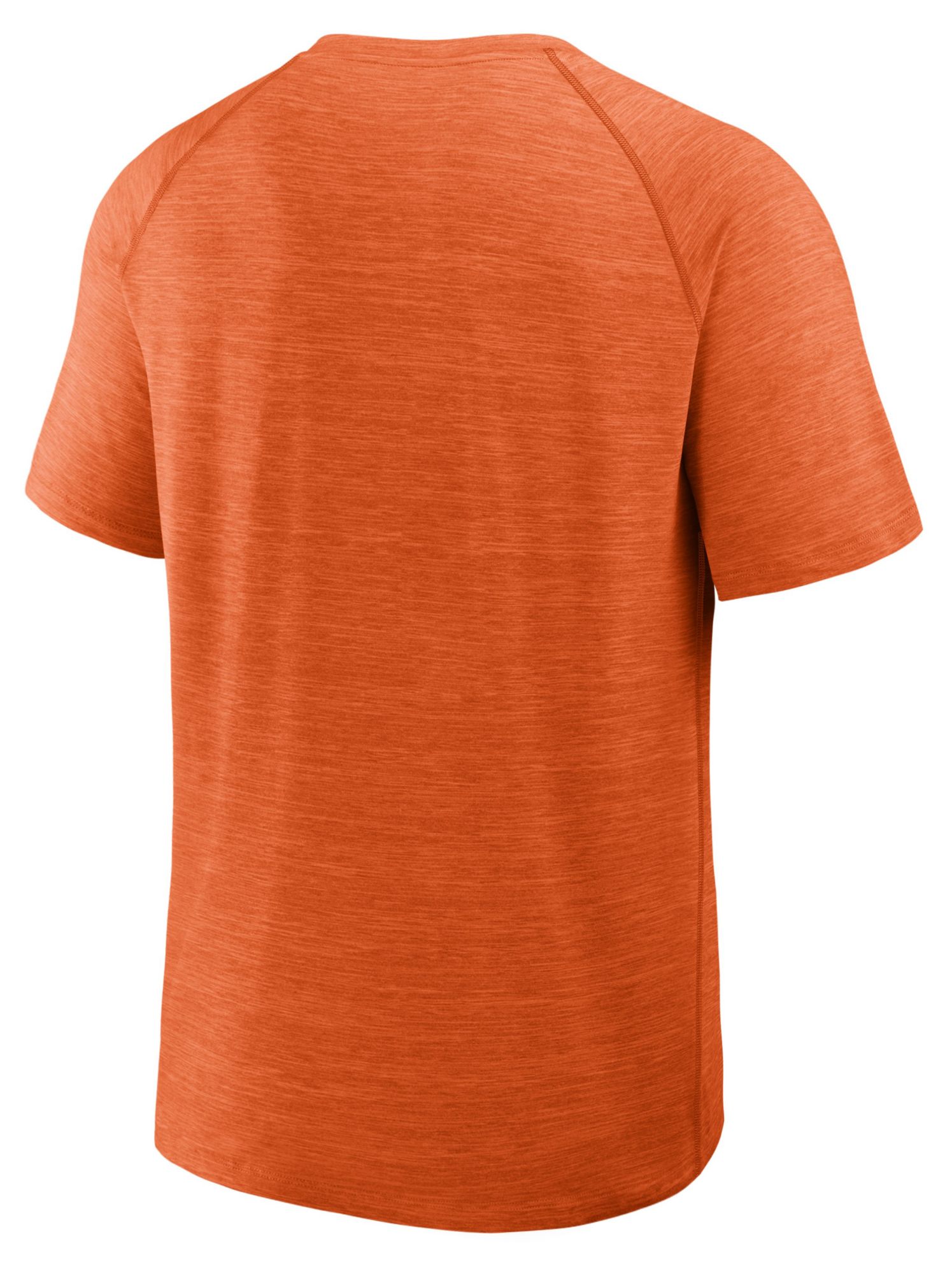 NHL Men's Philadelphia Flyers Orange Clutch Poly Short Sleeve T-Shirt product image