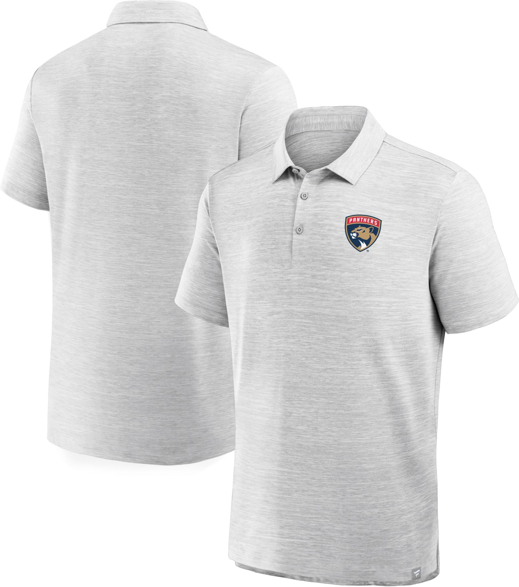 NHL Men's Florida Panthers Grey Prime Logo Polo product image