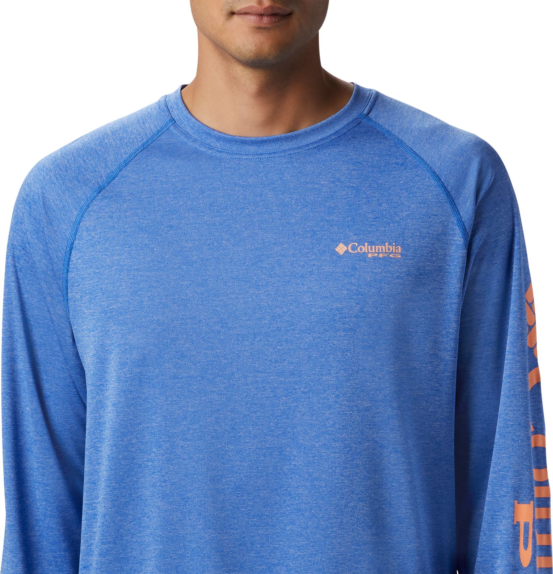 Columbia Men's PFG Terminal Tackle Heather Long Sleeve Shirt product image