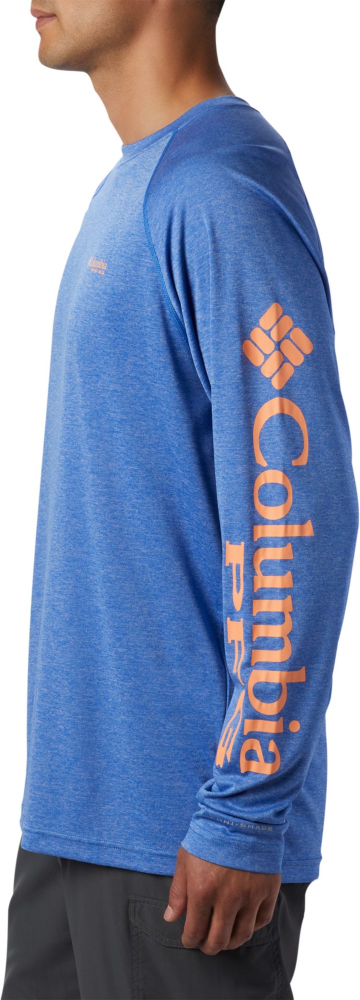 Columbia Men's PFG Terminal Tackle Heather Long Sleeve Shirt product image