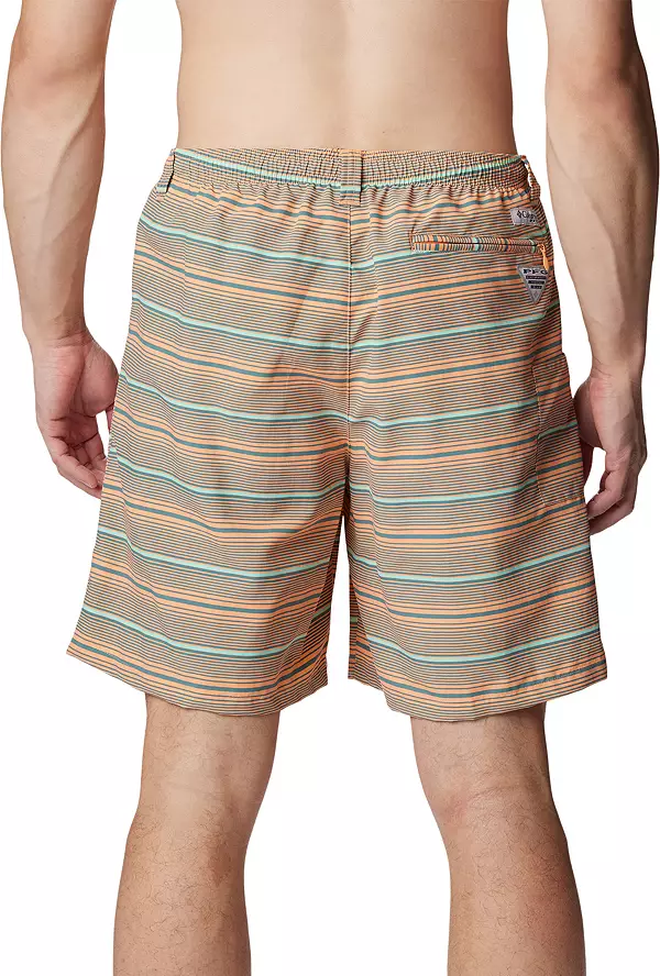 Columbia Men's PFG Super Backcast Water Shorts, Medium, Orange