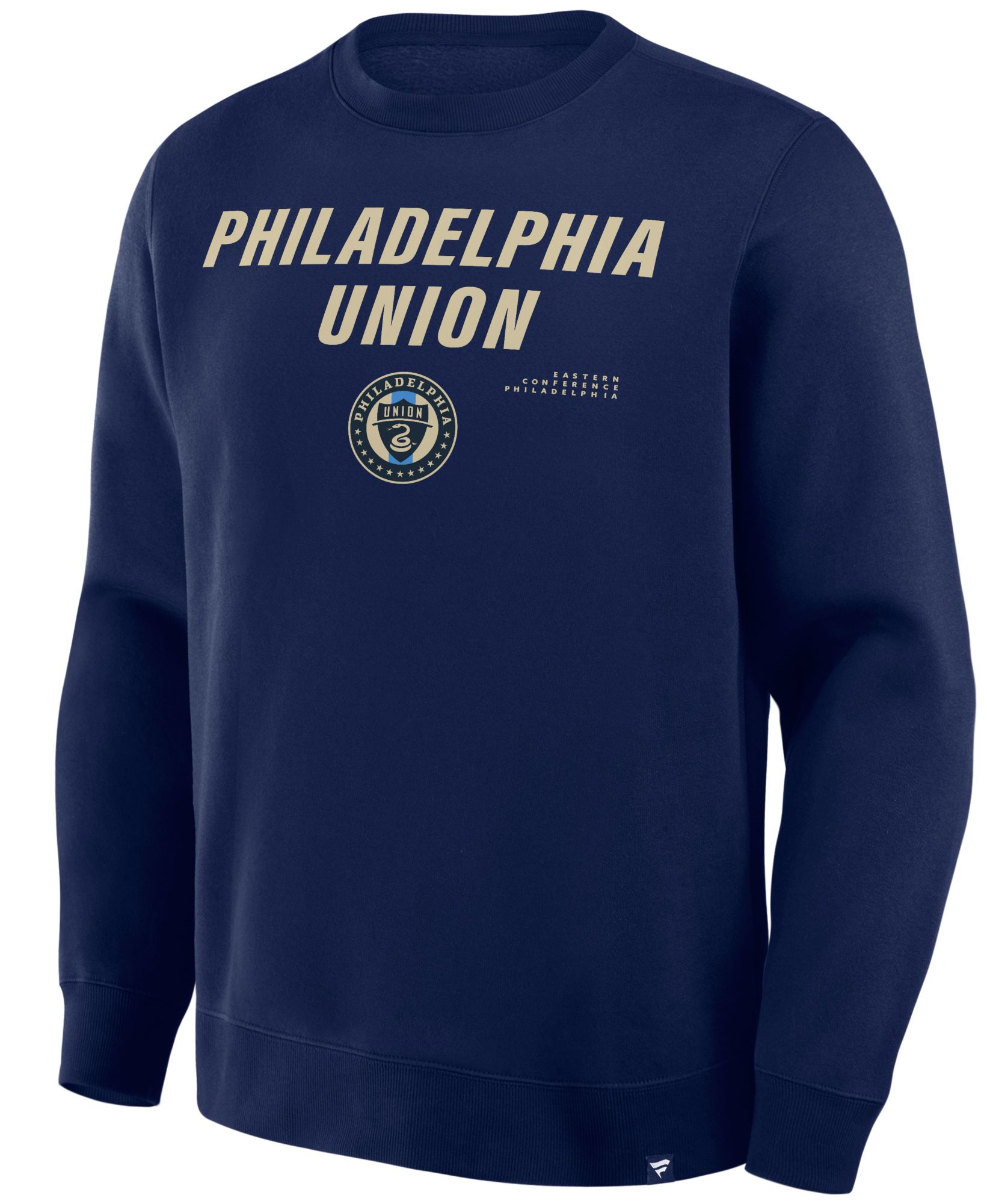 MLS Adult Philadelphia Union Fleece Navy Crewneck Sweatshirt product image
