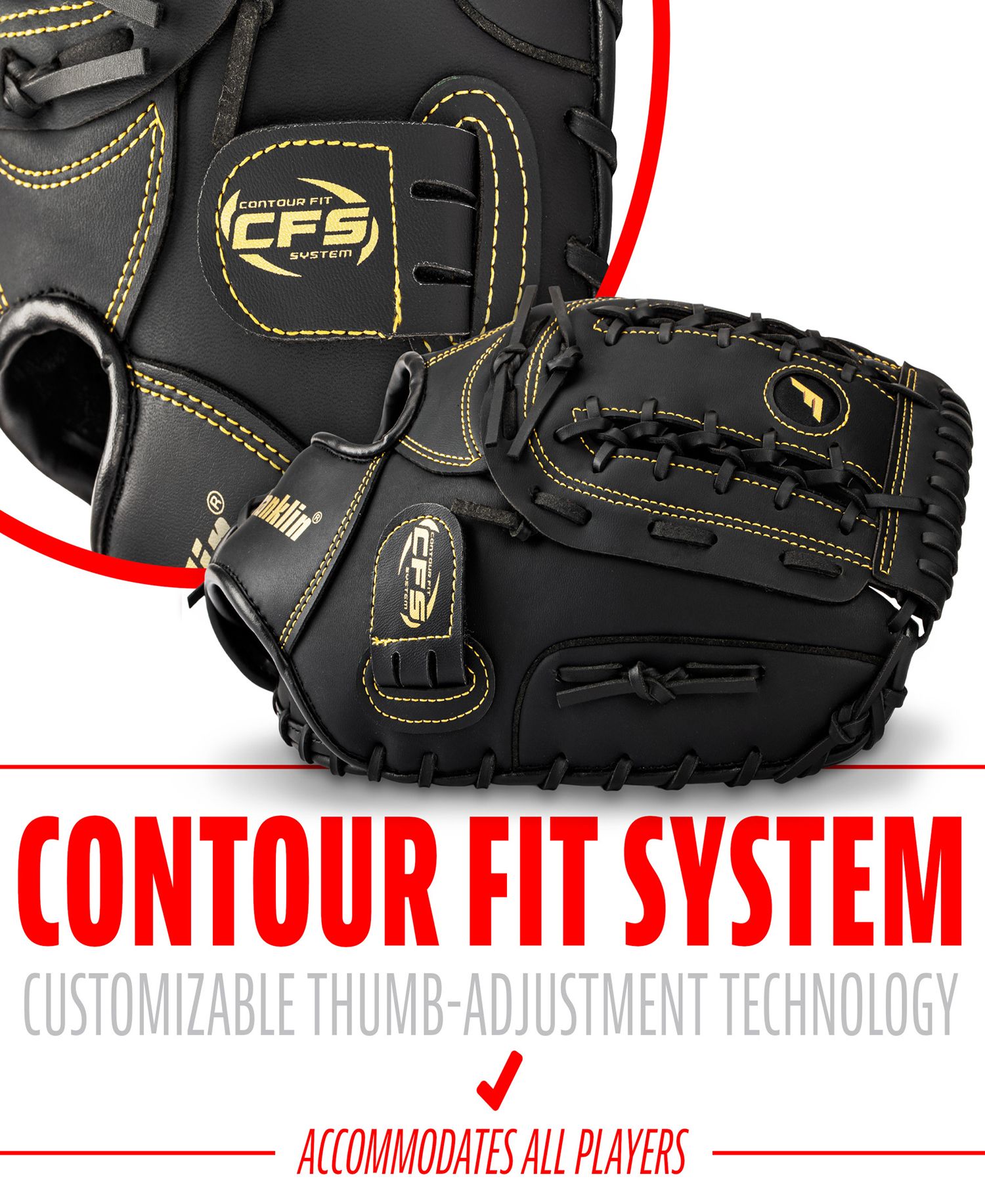 Franklin 12.5” Field Master Series First Base Mitt product image