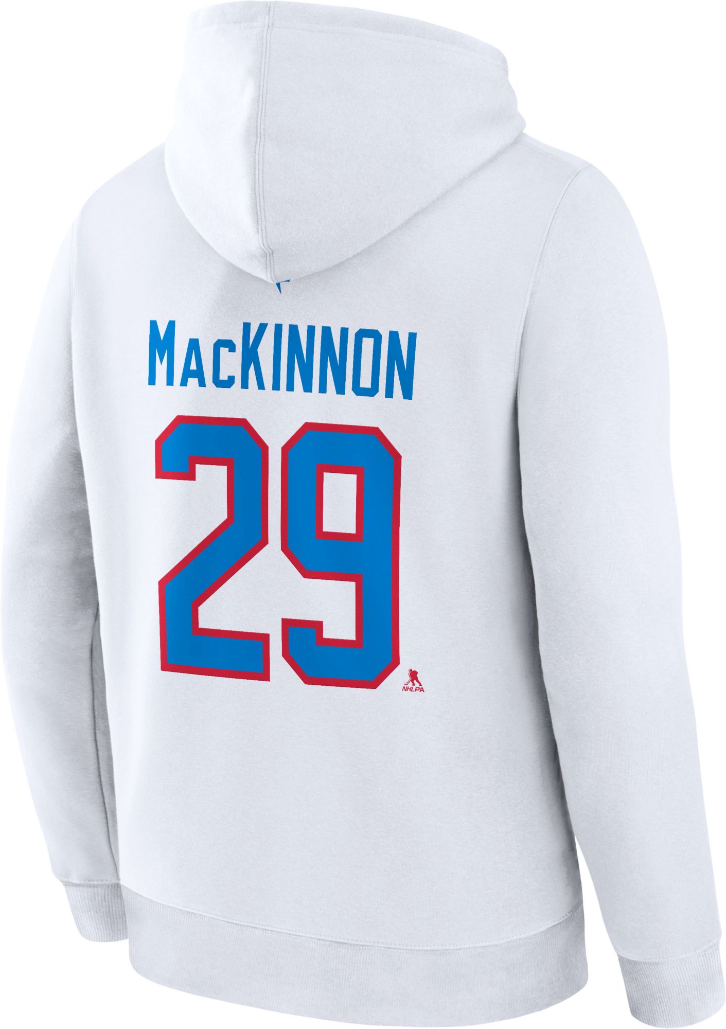 NHL Men's Colorado Avalanche Nathan MacKinnon #29 White Hoodie product image