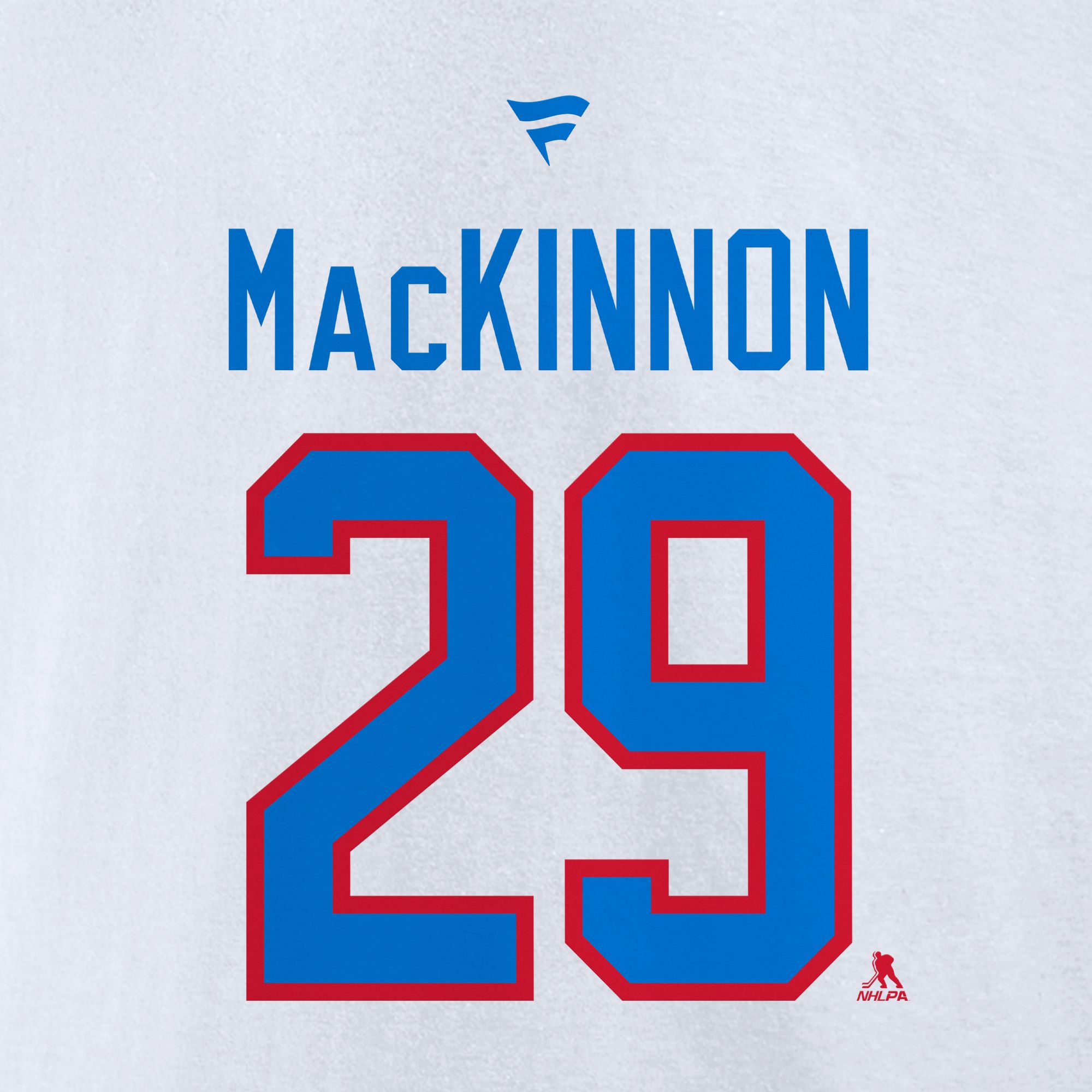 NHL Men's Colorado Avalanche Nathan MacKinnon #29 White Hoodie product image