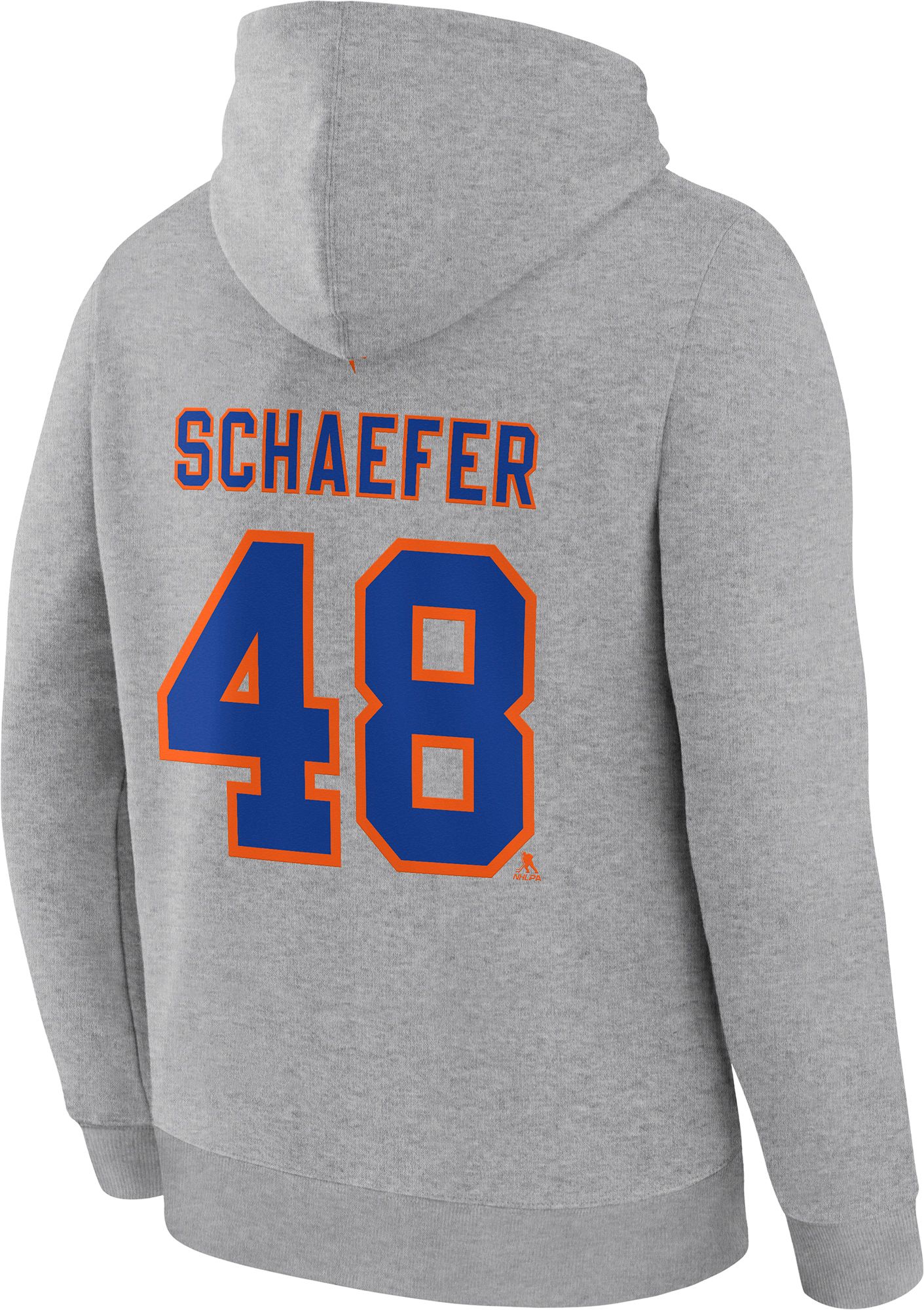 NHL Men's New York Islanders Matthew Schaefer #48 Steel Heather Pullover Hoodie product image