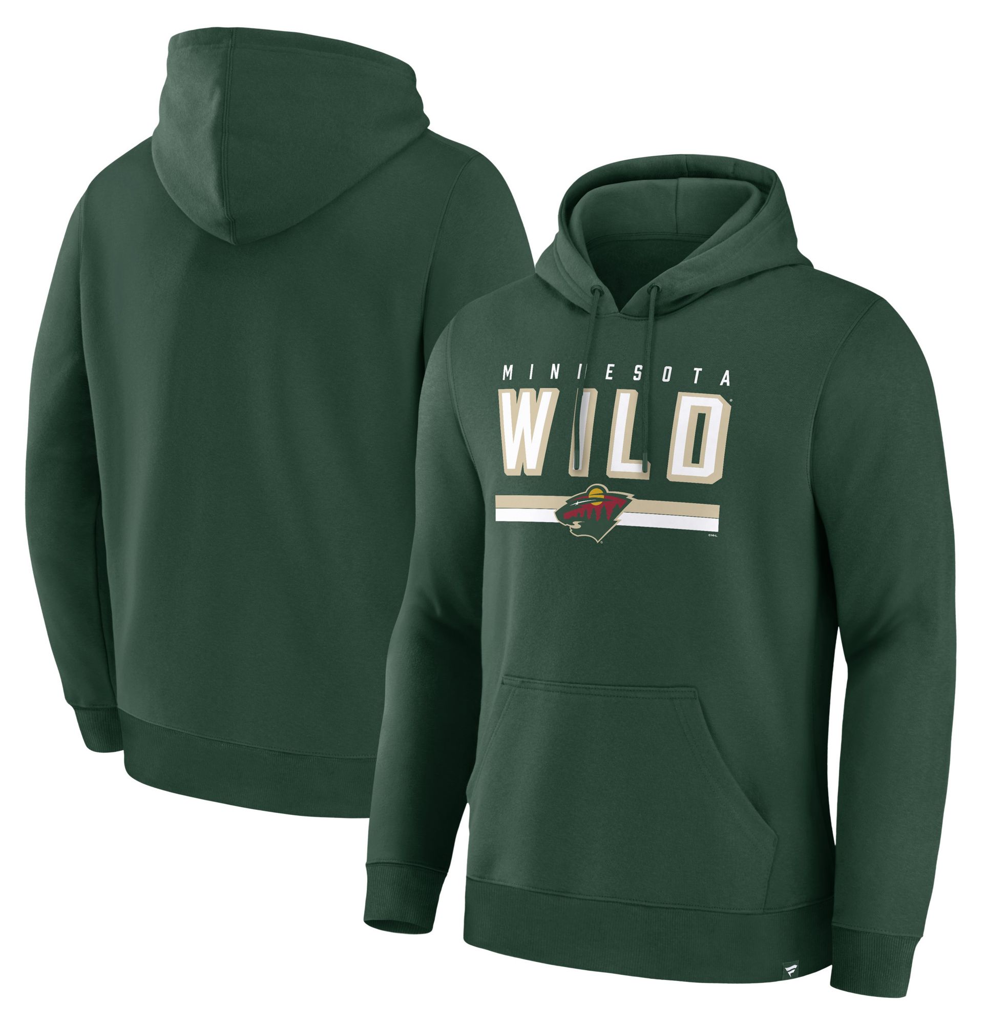 NHL Men's Minnesota Wild Green Fleece Hoodie product image