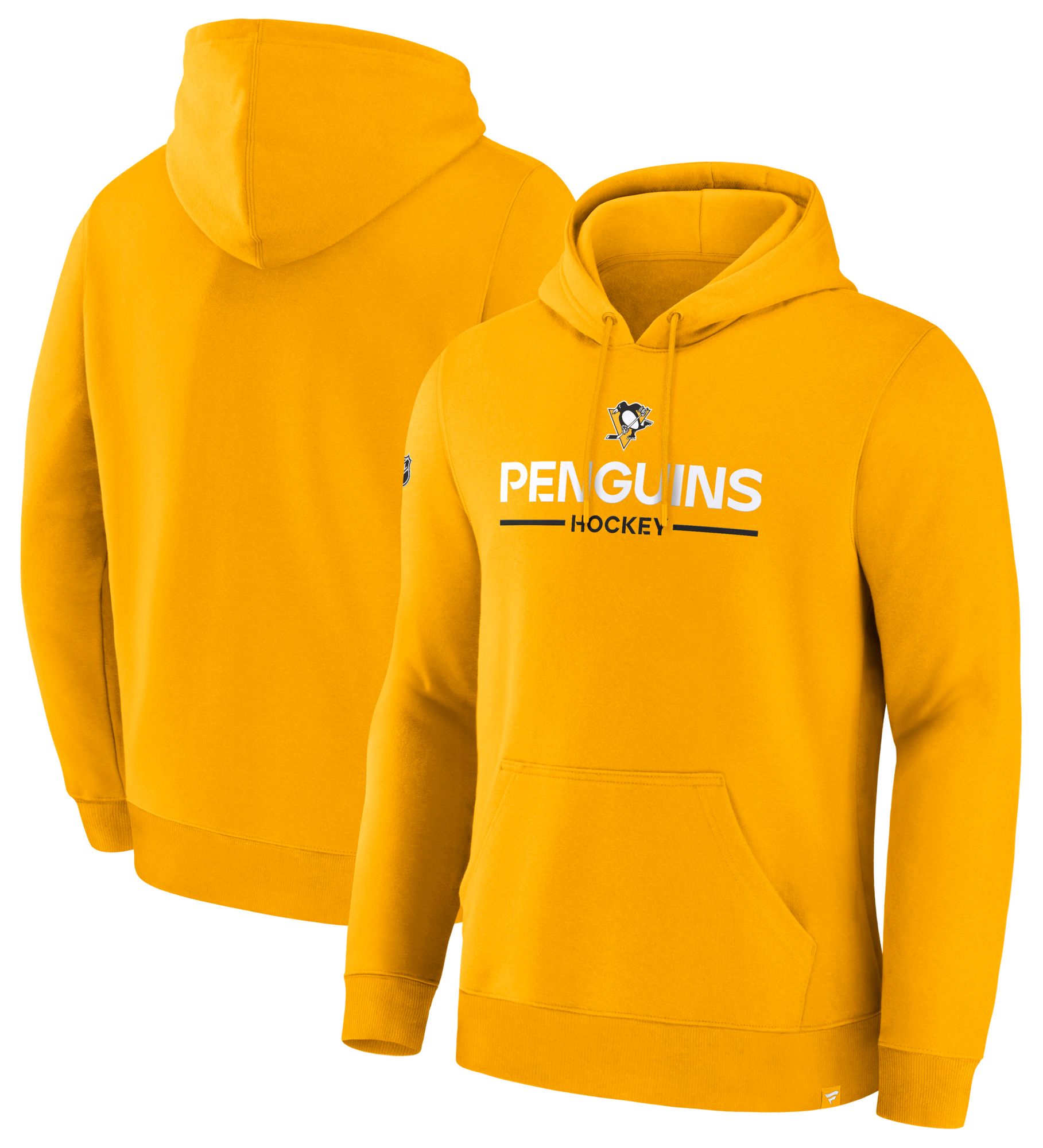 NHL Men's Pittsburgh Penguins Yellow Gold Alternate Pullover Hoodie product image