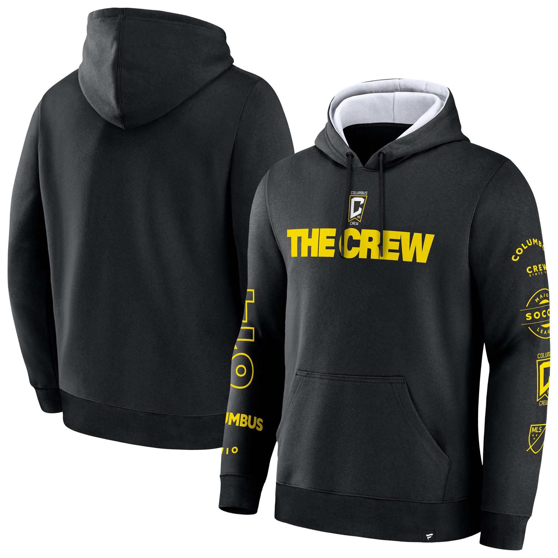 MLS Adult Columbus Crew Legacy Black Hoodie product image