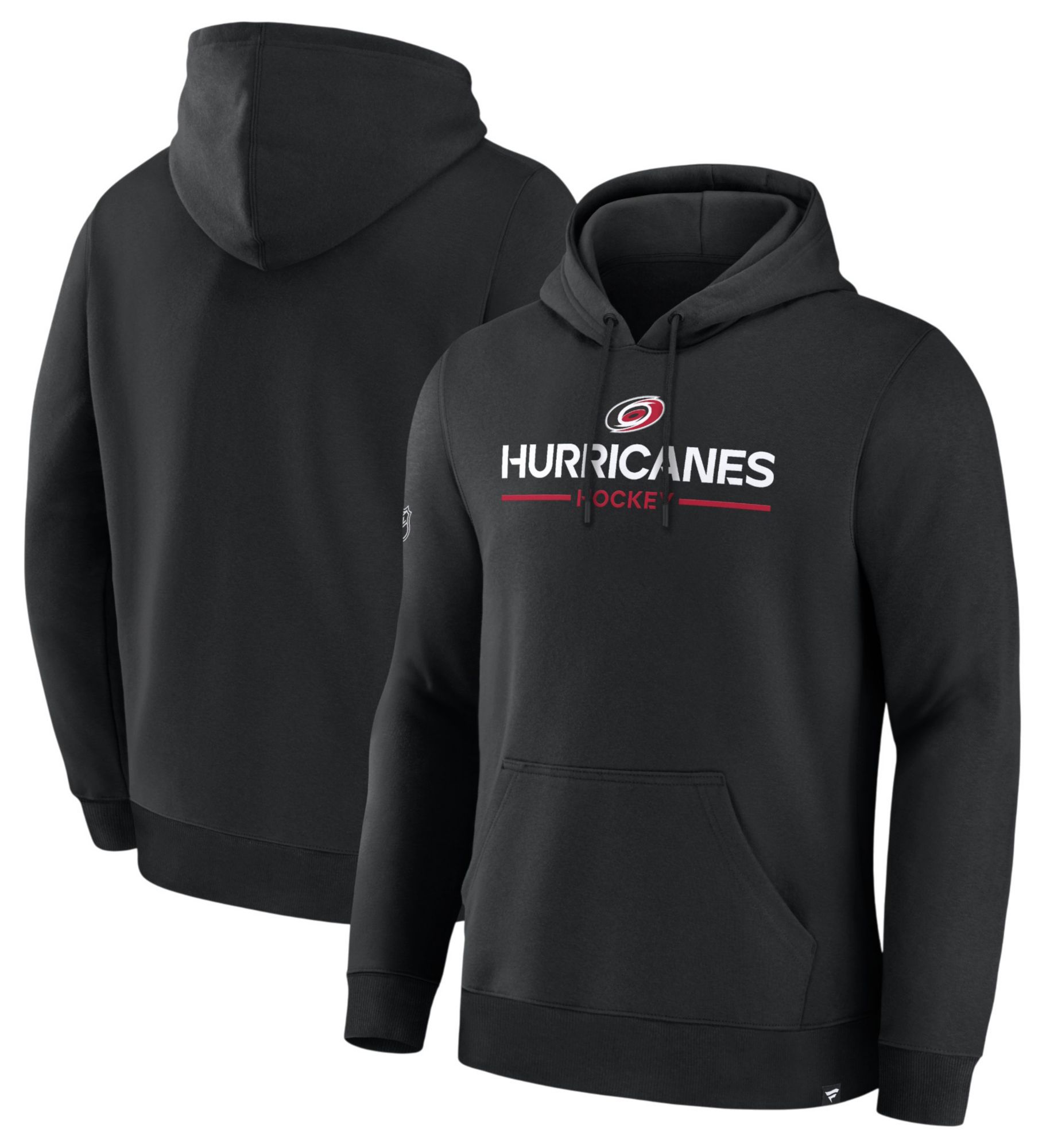 NHL Men's Carolina Hurricanes Black Rink Primary Hoodie product image