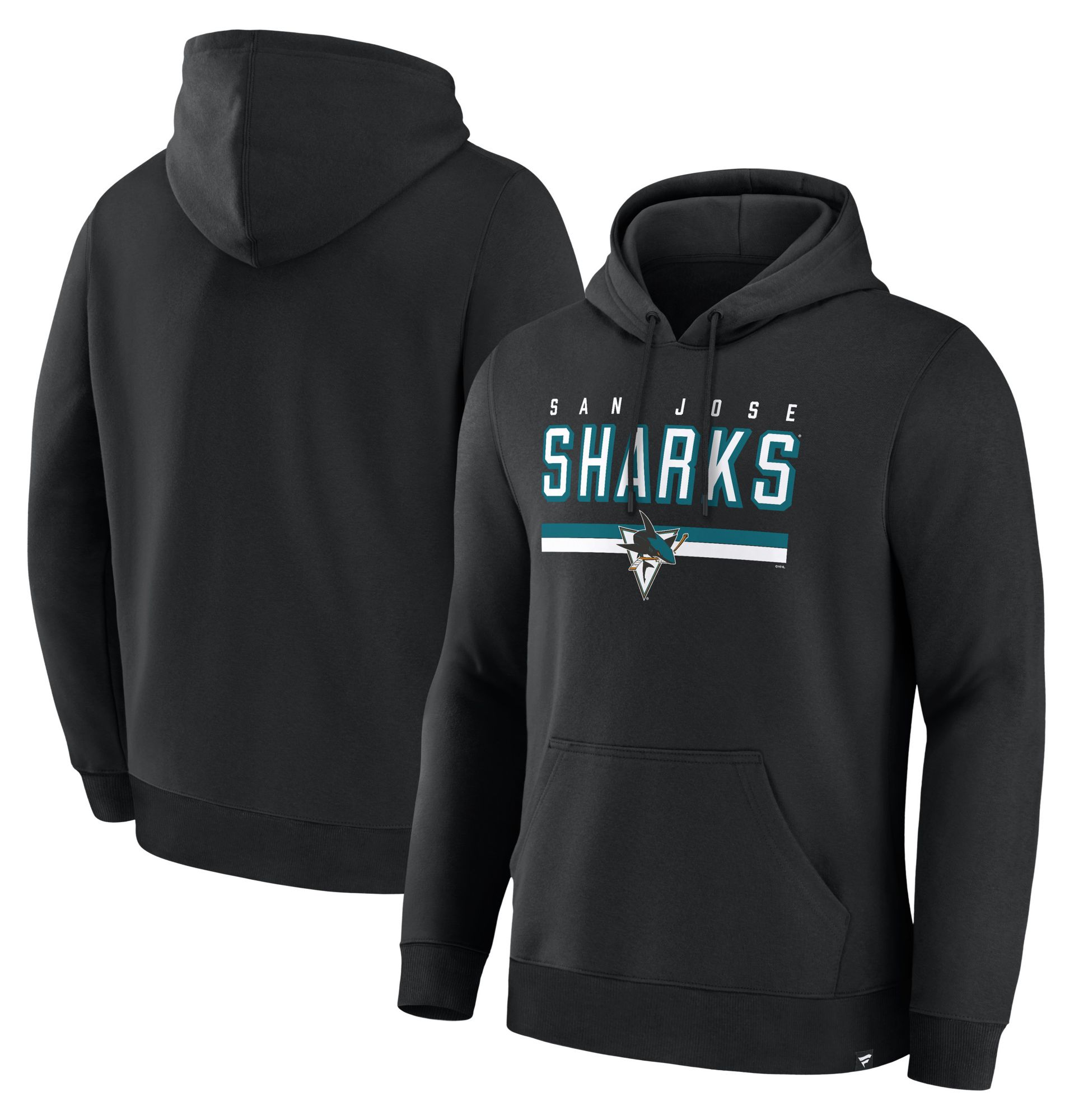NHL Men's San Jose Sharks Black Fleece Hoodie product image