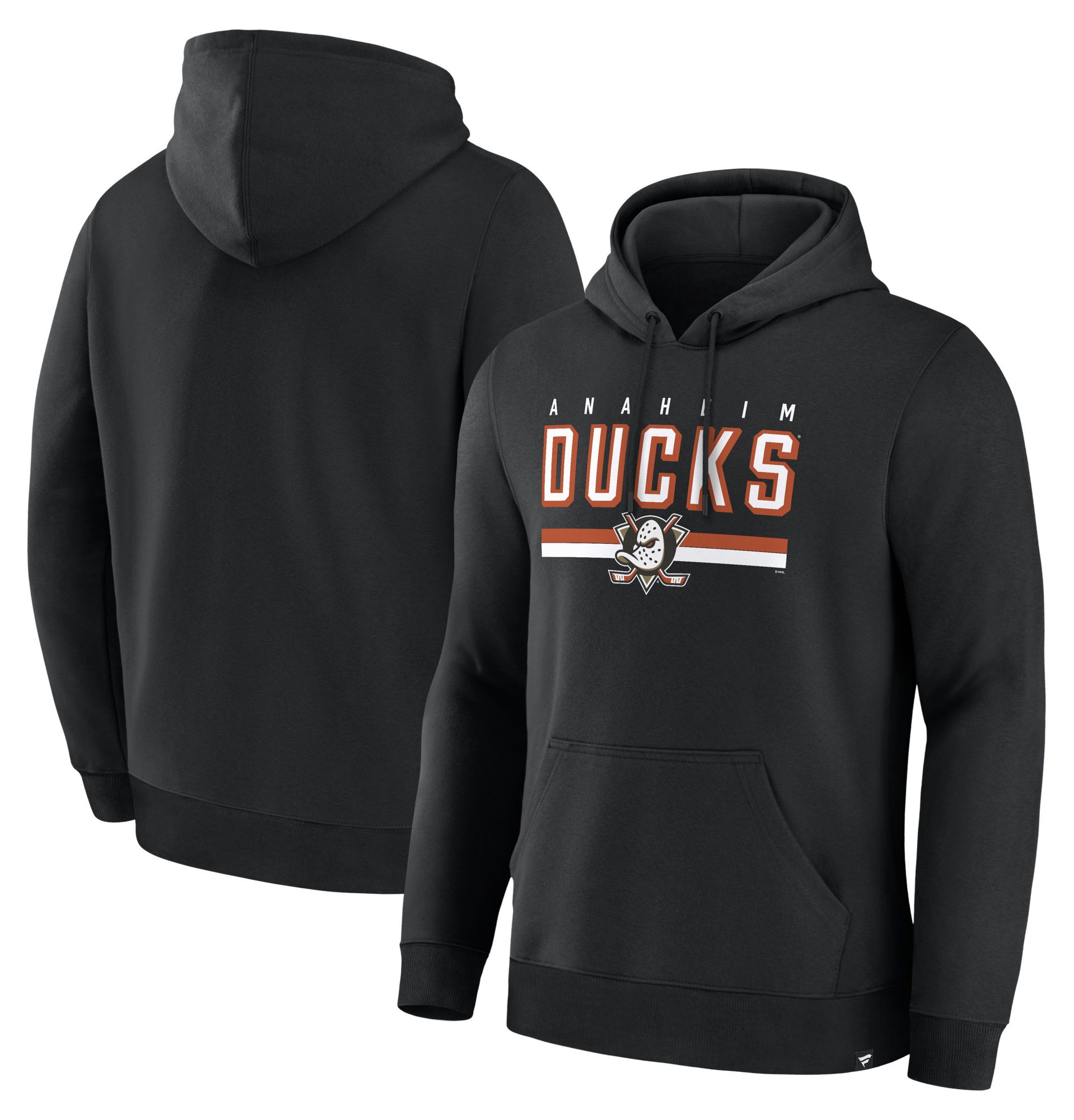 NHL Men's Anaheim Ducks Black Fleece Hoodie product image
