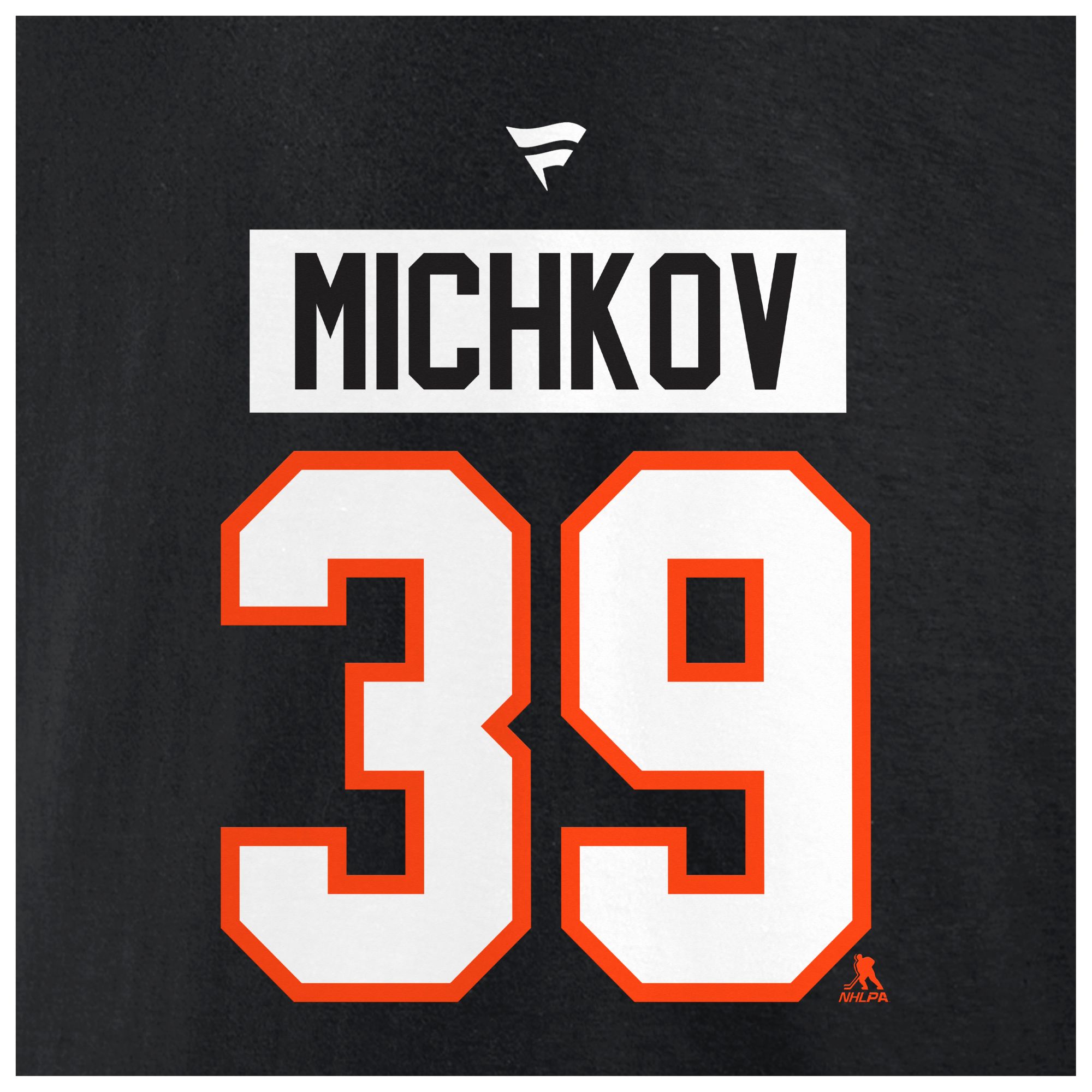 NHL Men's Philadelphia Flyers Matvei Michkov #39 Black Hoodie product image