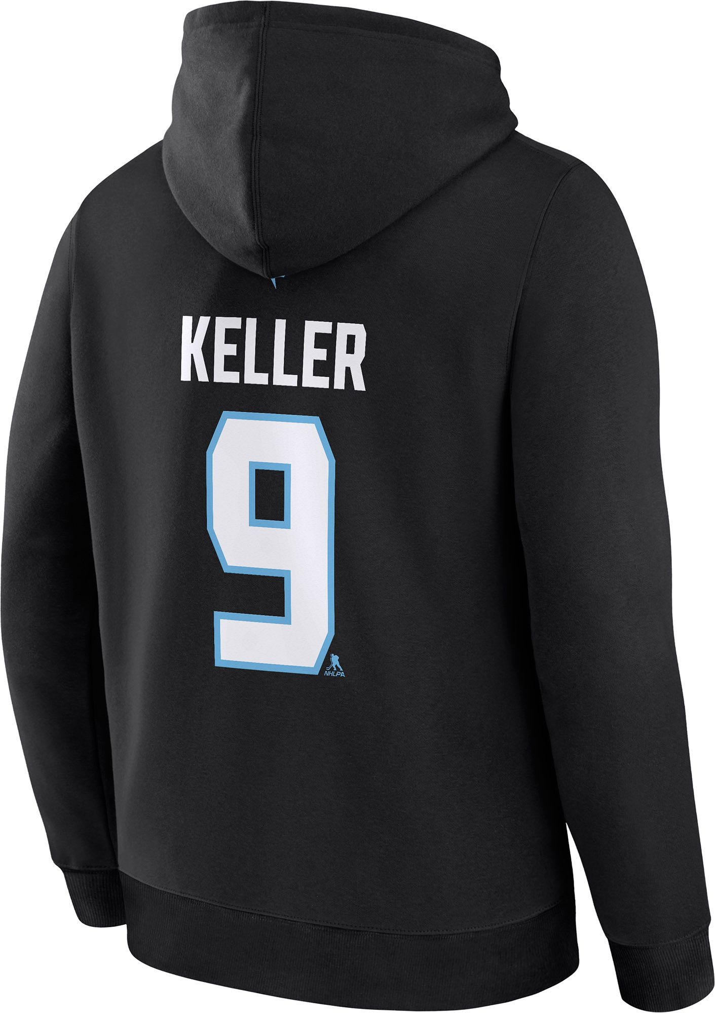 NHL Men's Utah Mammoth Clayton Keller #9 Black Hoodie product image