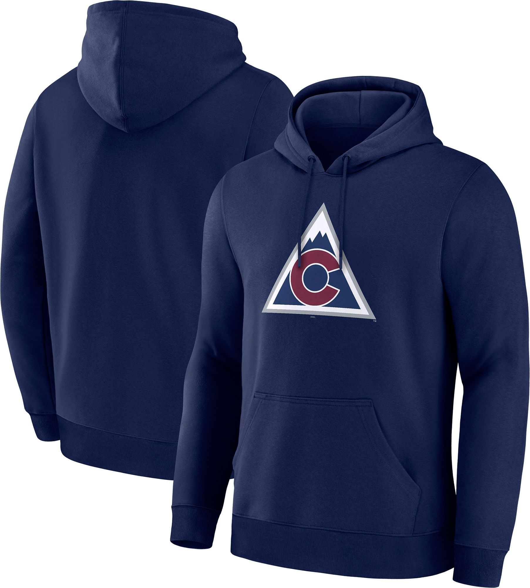NHL Men's Colorado Avalanche Navy Alternate Logo Pullover Hoodie product image