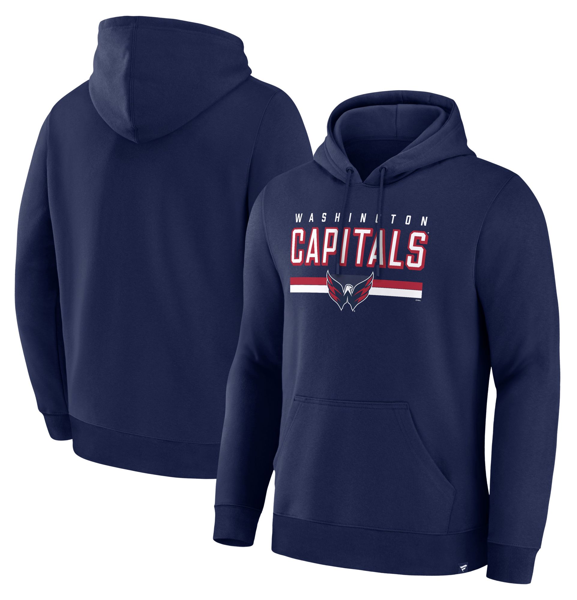 NHL Men's Washington Capitals Navy Fleece Hoodie product image