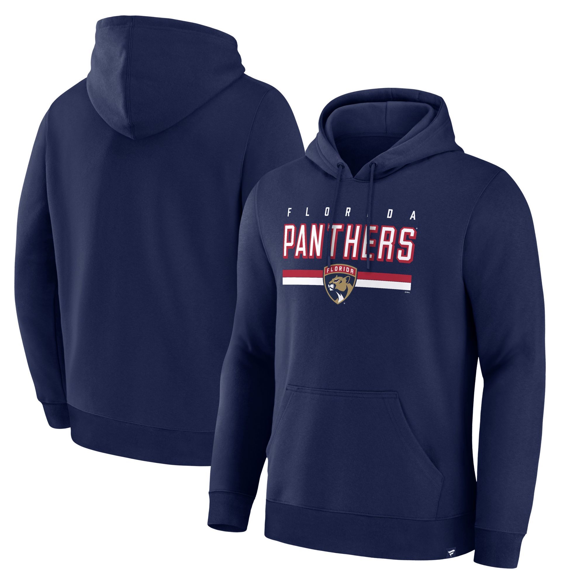 NHL Men's Florida Panthers Navy Fleece Hoodie product image