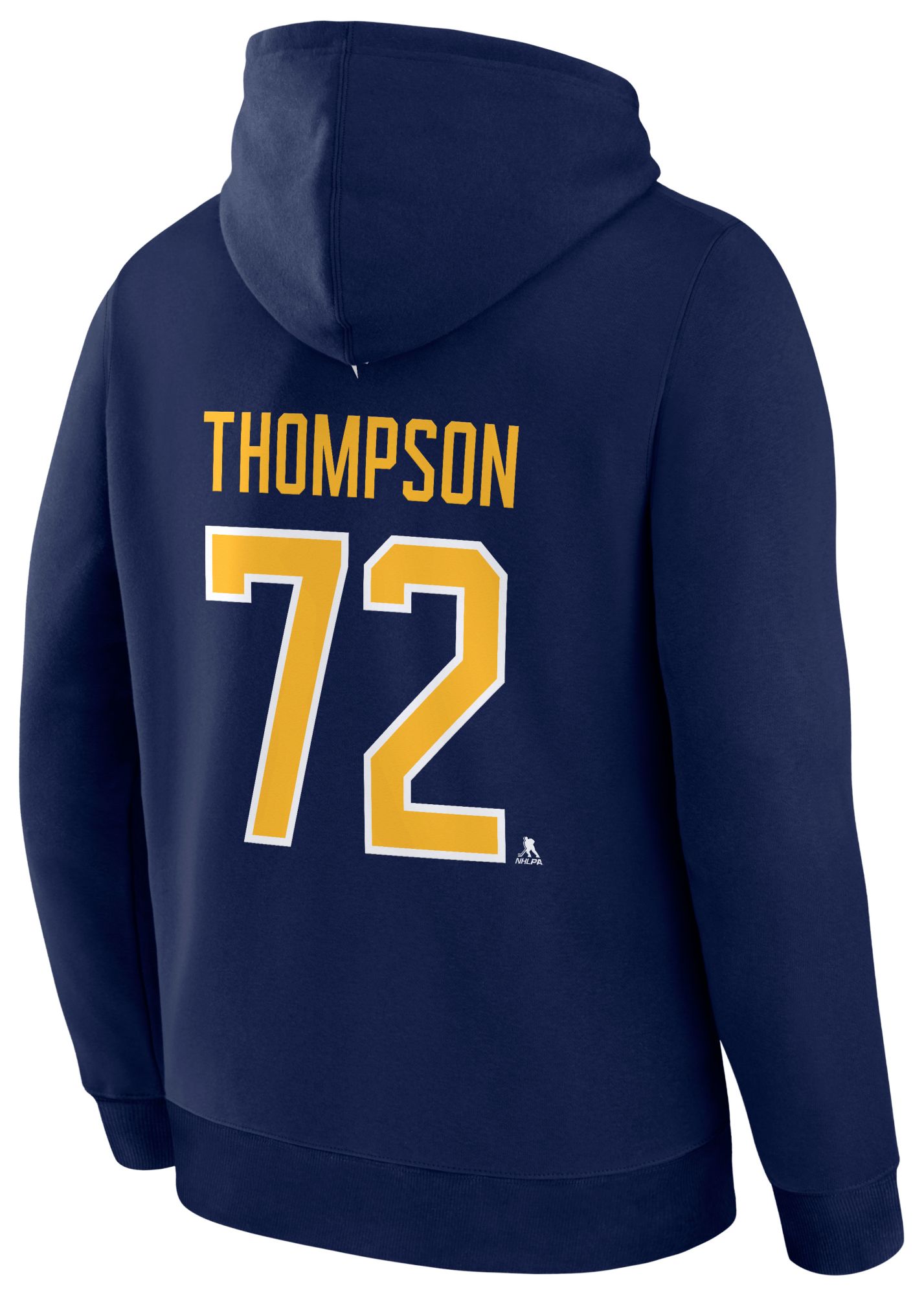 NHL Men's Buffalo Sabres Athletic Navy Tage Thompson #72 Legacy Pullover Hoodie product image