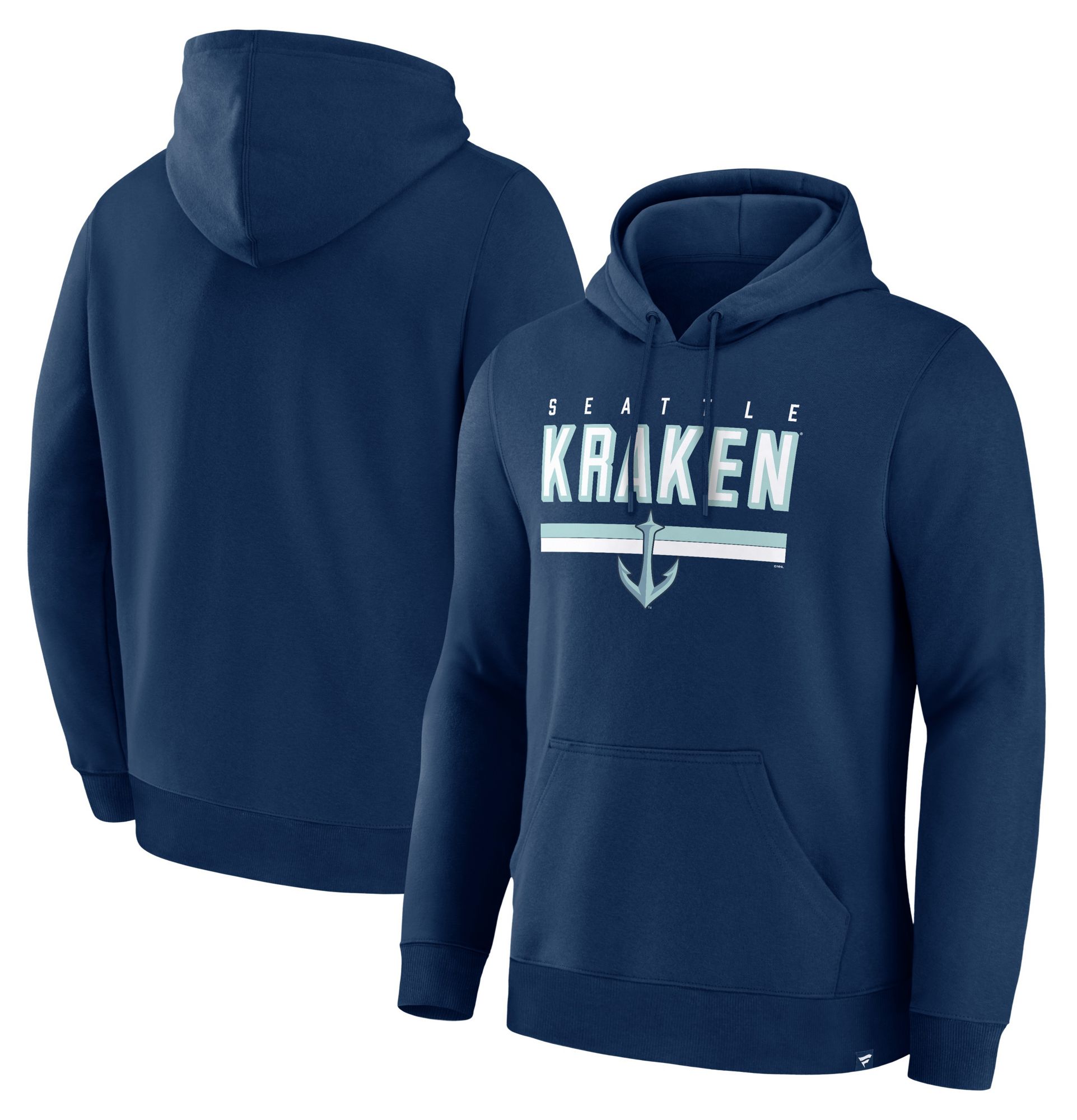 NHL Men's Seattle Kraken Navy Fleece Hoodie product image