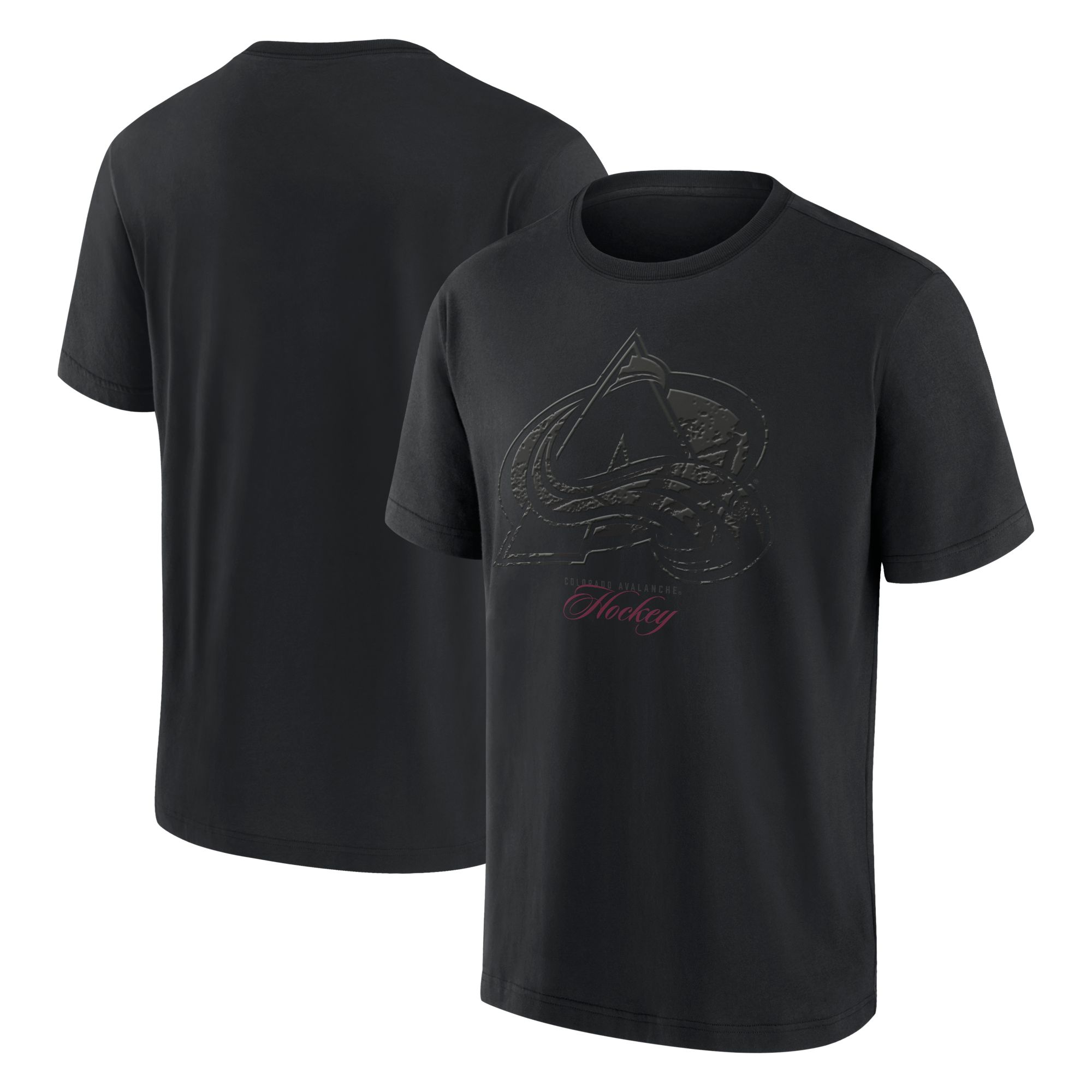 Fanatics Men's Colorado Avalanche Blackout Puff T-Shirt product image