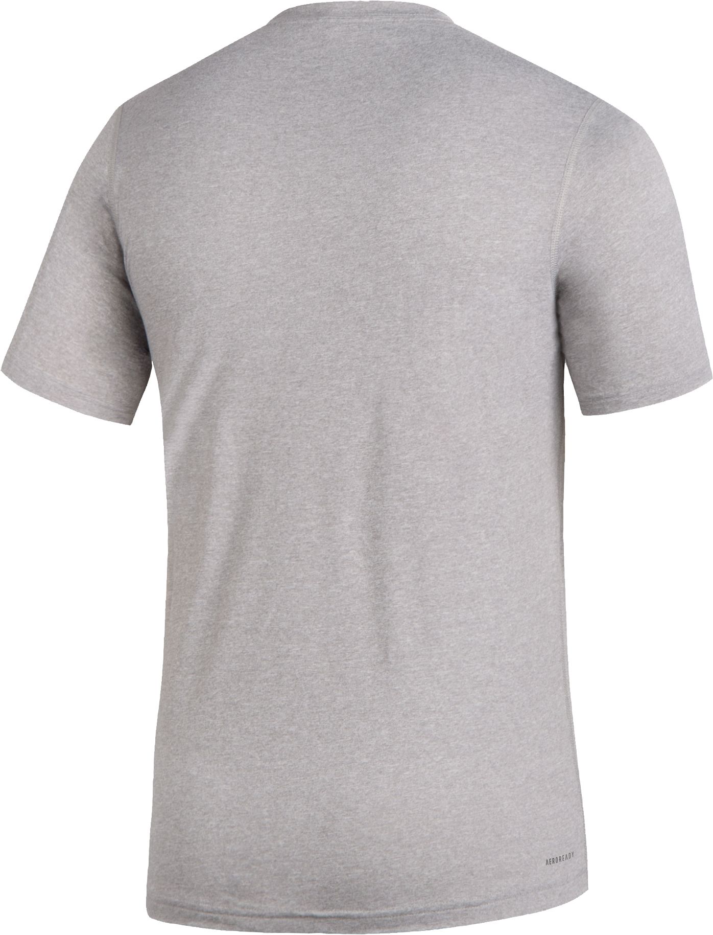 adidas Men's New York Red Bulls Wordmark Gray T-Shirt product image