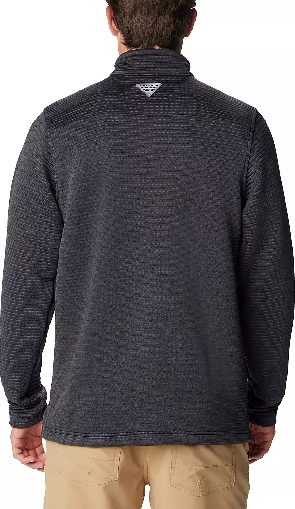 Columbia Men's Bonefish ¼ Zip Pullover, Small, Black SMU